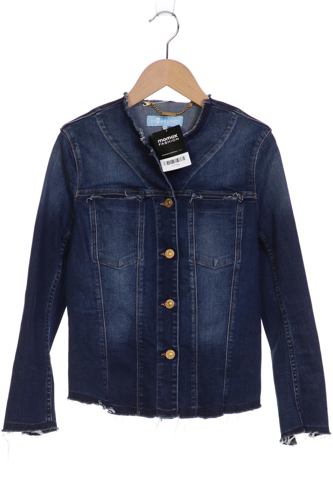 

7 for all mankind Damen Jacke, blau, Gr. 34