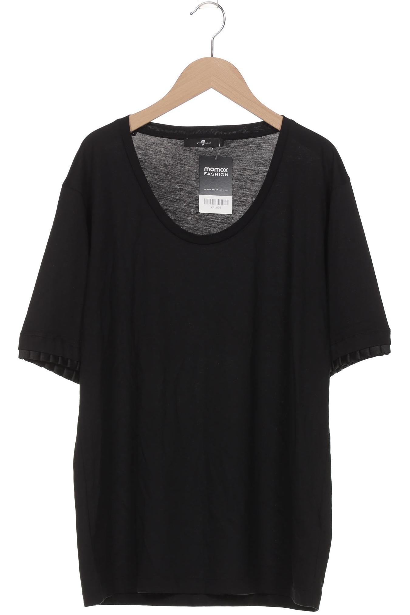 

7 for all mankind Damen T-Shirt, schwarz, Gr. 42