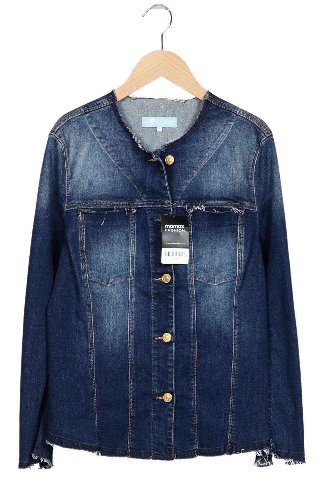 

7 for all mankind Damen Jacke, blau, Gr. 42