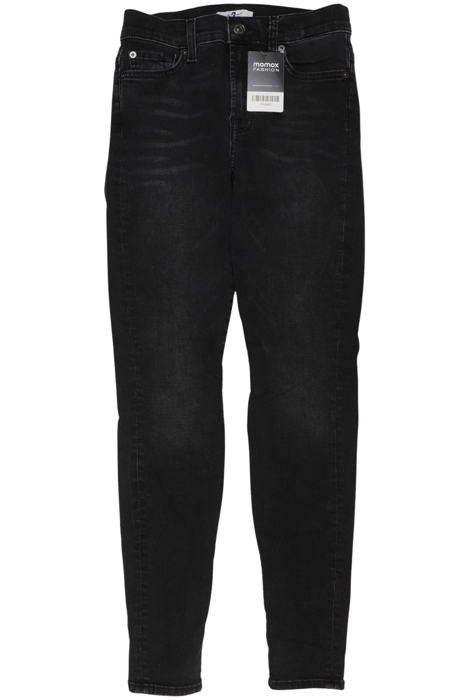 

7 for all mankind Damen Jeans, schwarz, Gr. 25