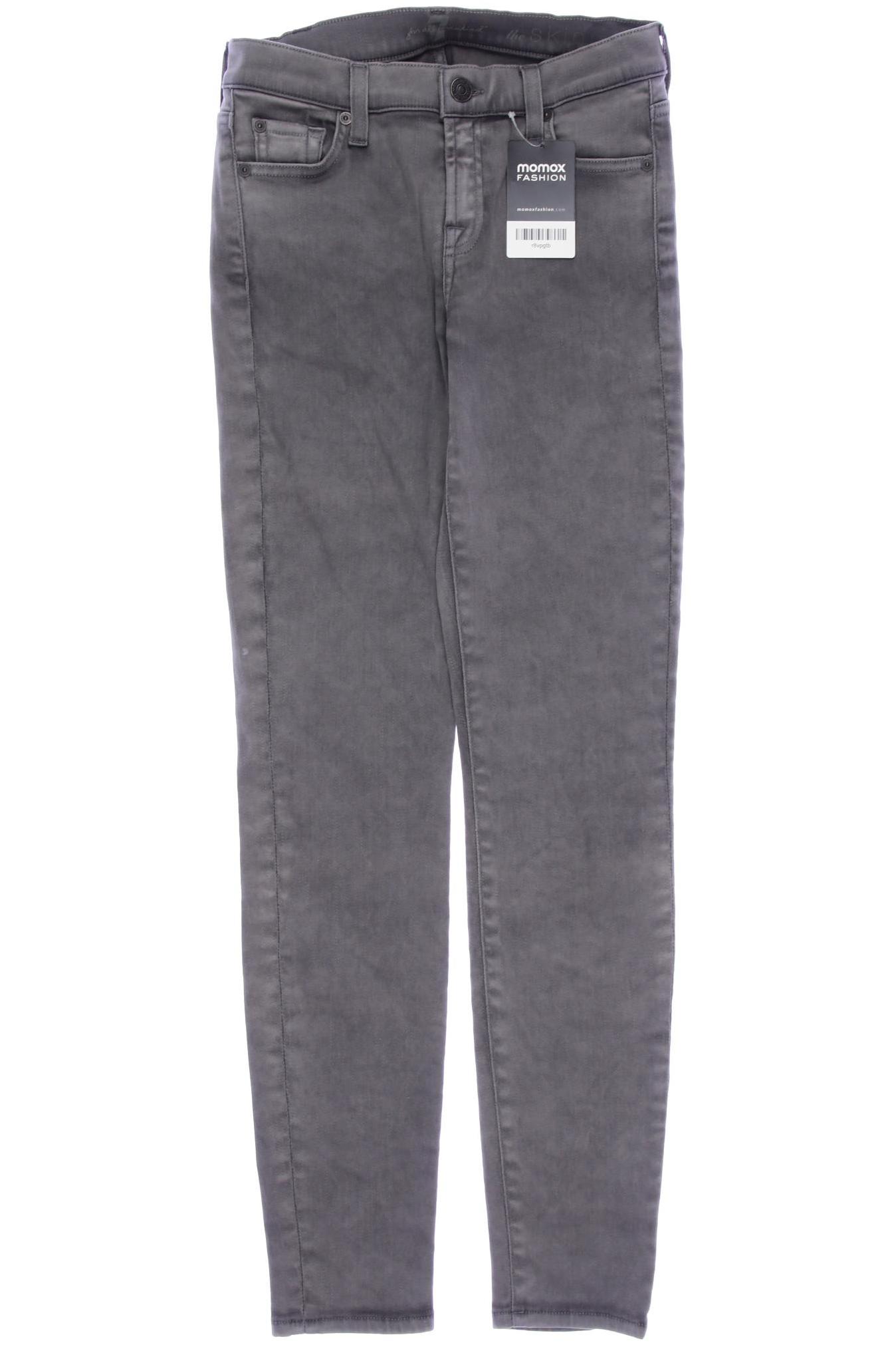 

7 for all mankind Damen Jeans, grau, Gr. 25