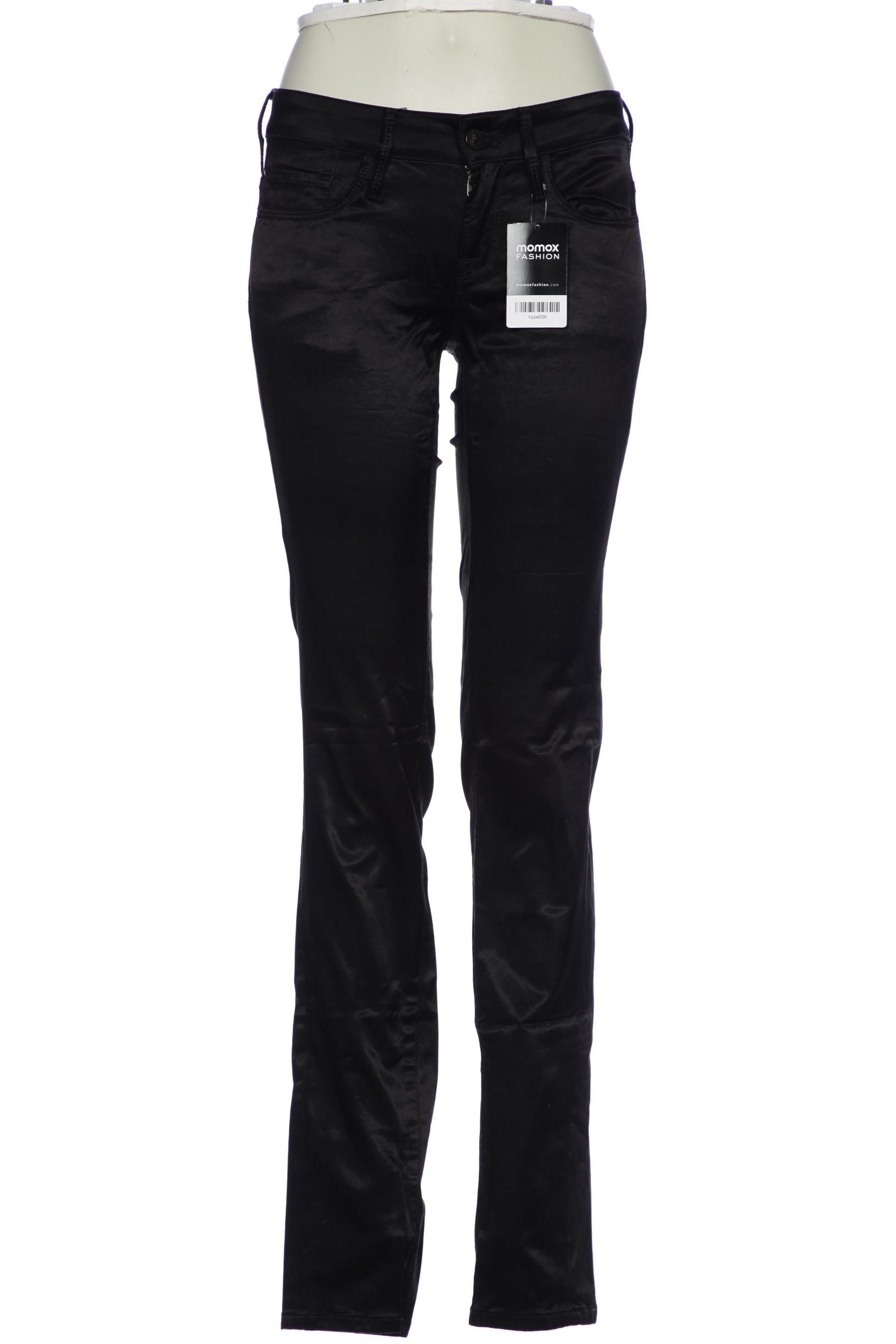 

7 for all mankind Damen Stoffhose, schwarz, Gr. 26