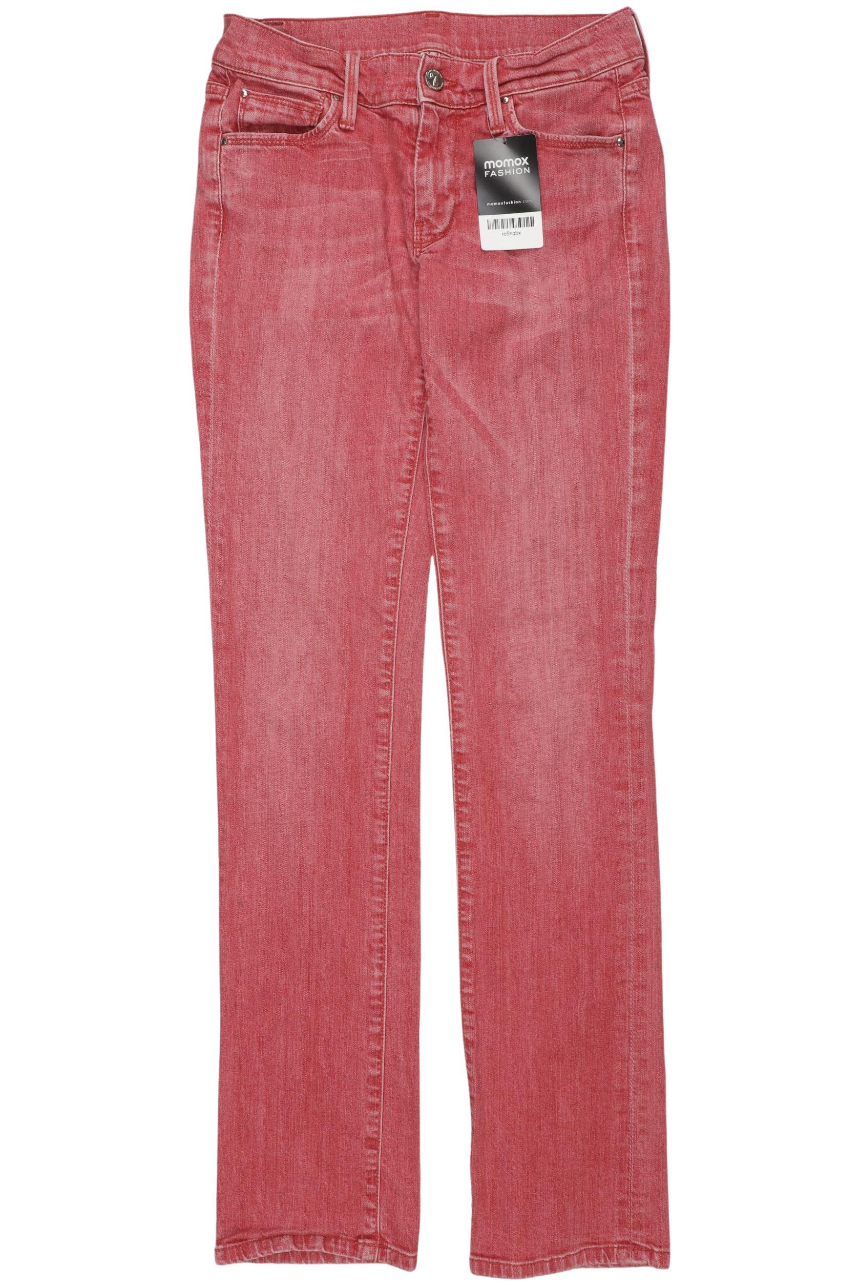 

7 for all mankind Damen Jeans, rot, Gr. 27