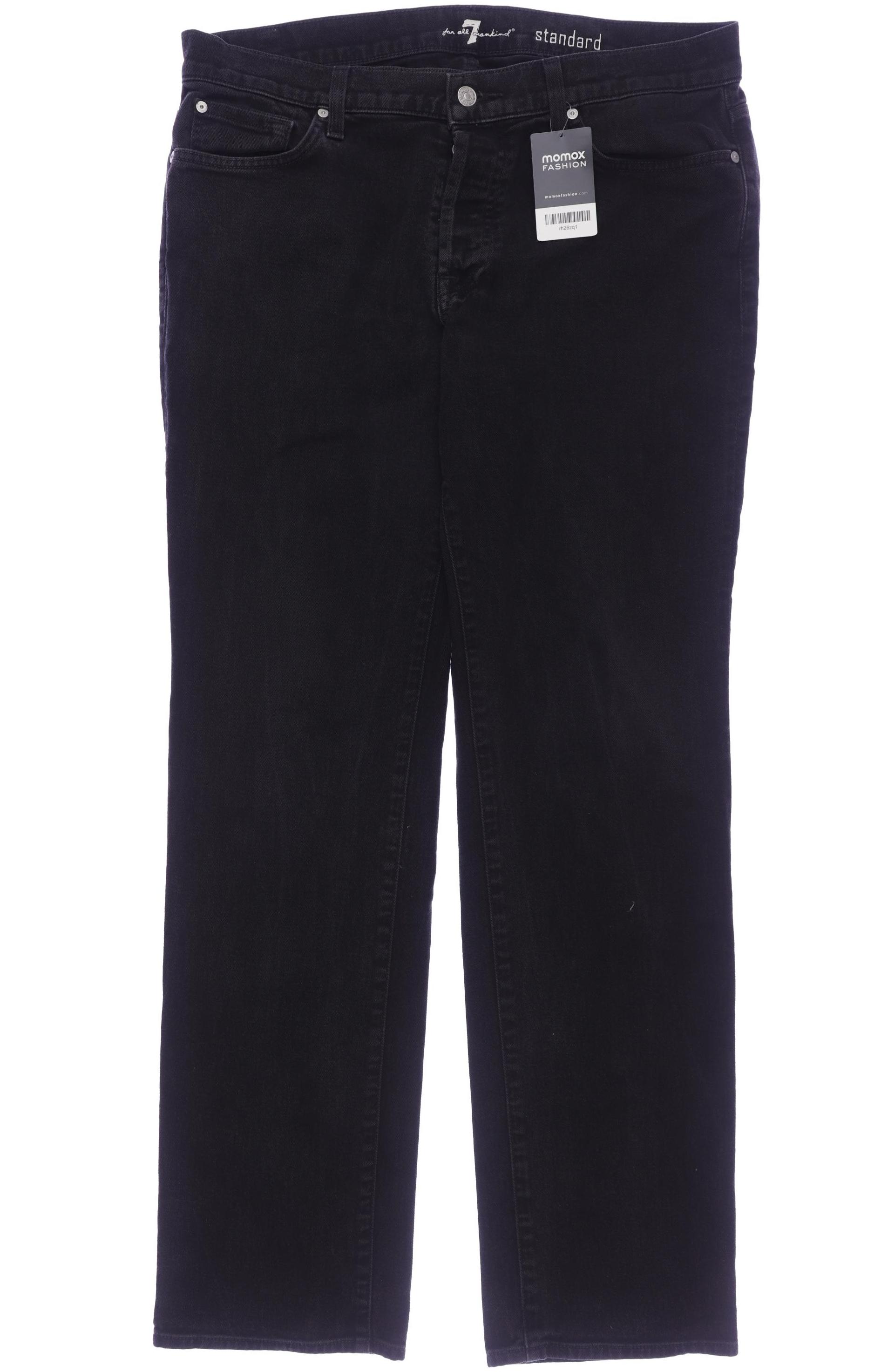 

7 for all mankind Herren Jeans, schwarz, Gr. 36