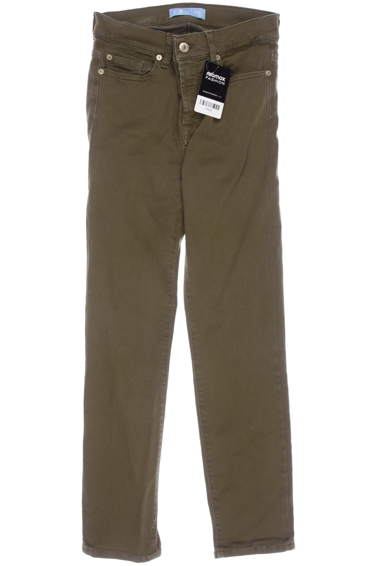 

7 for all mankind Damen Jeans, grün, Gr. 29