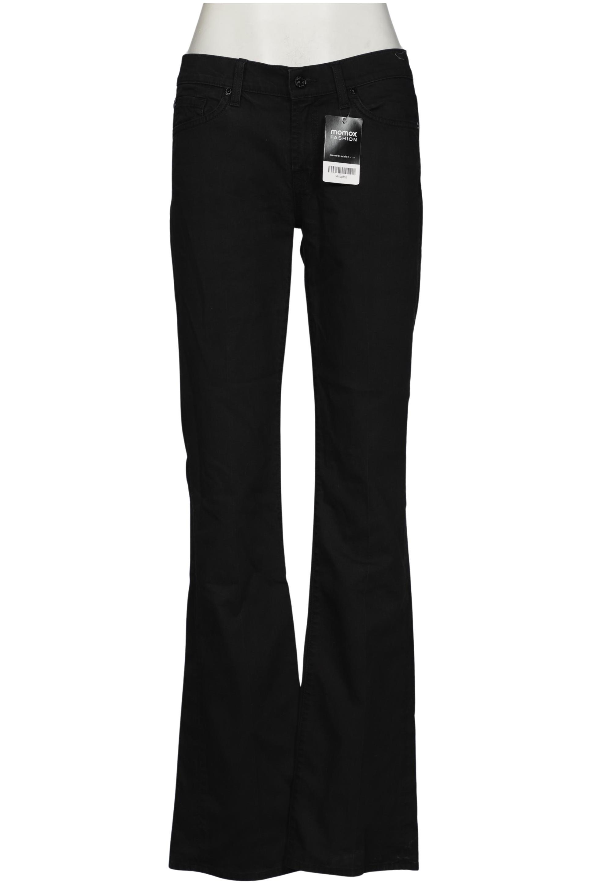 

7 for all mankind Damen Jeans, schwarz, Gr. 30