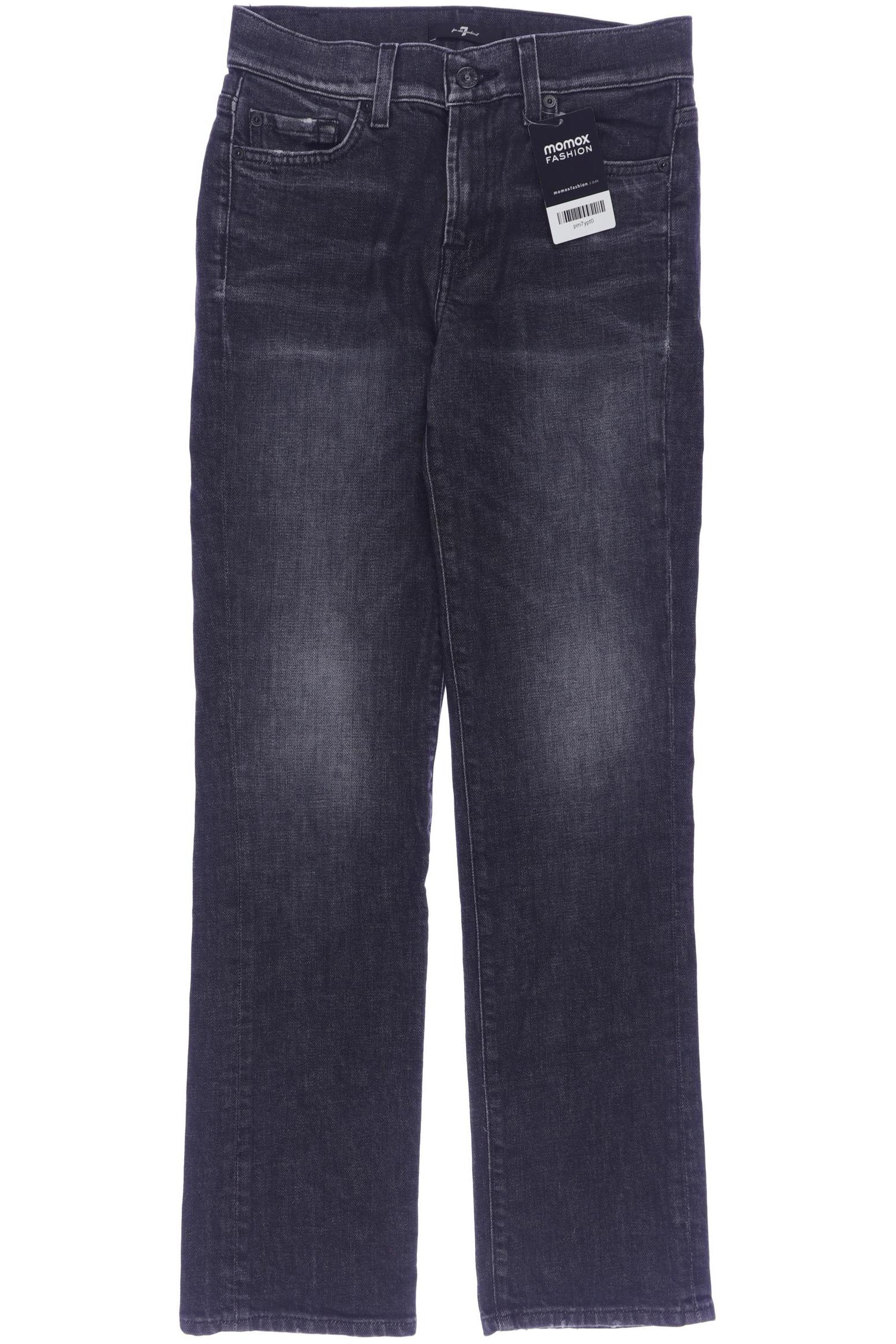 

7 for all mankind Damen Jeans, schwarz, Gr. 25