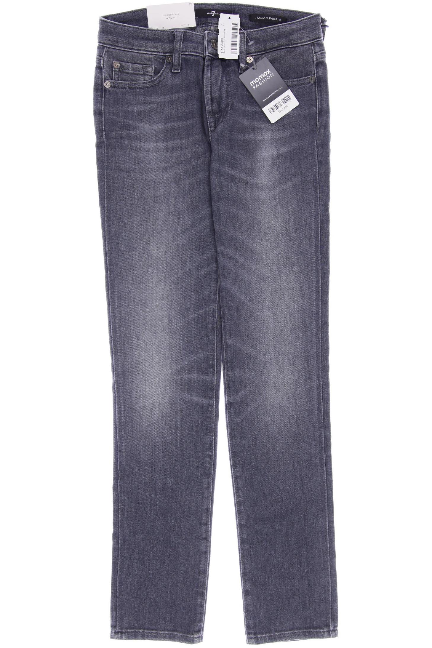 

7 for all mankind Damen Jeans, grau