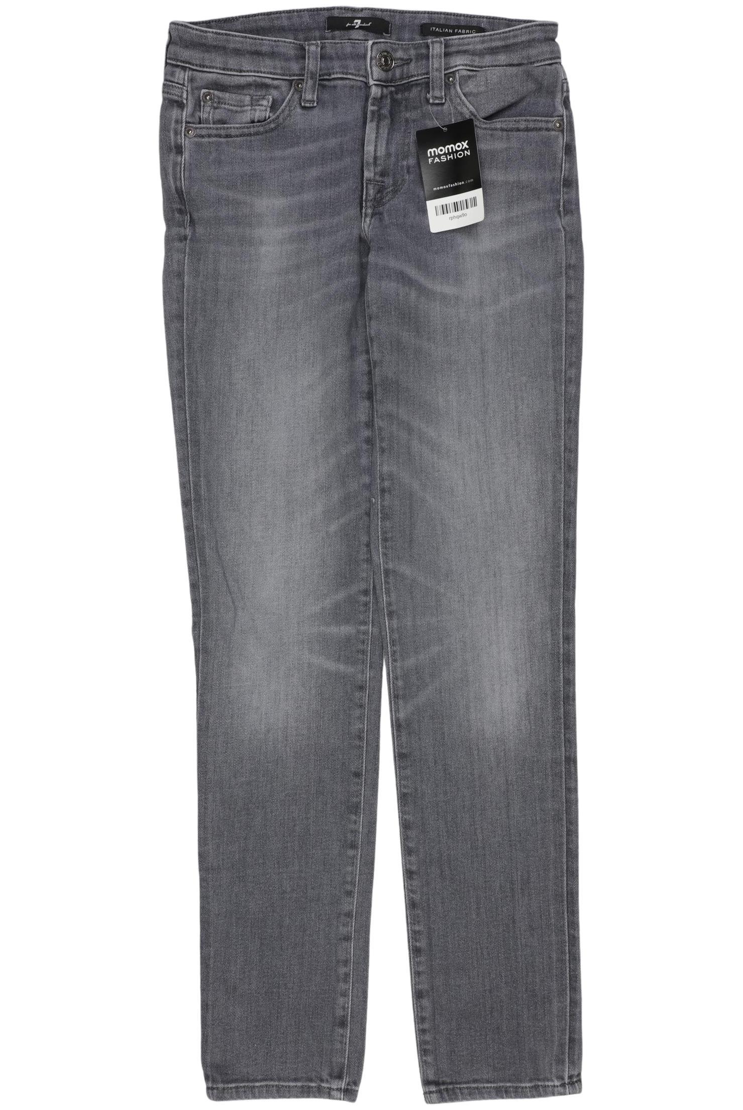 

7 for all mankind Damen Jeans, grau, Gr. 25