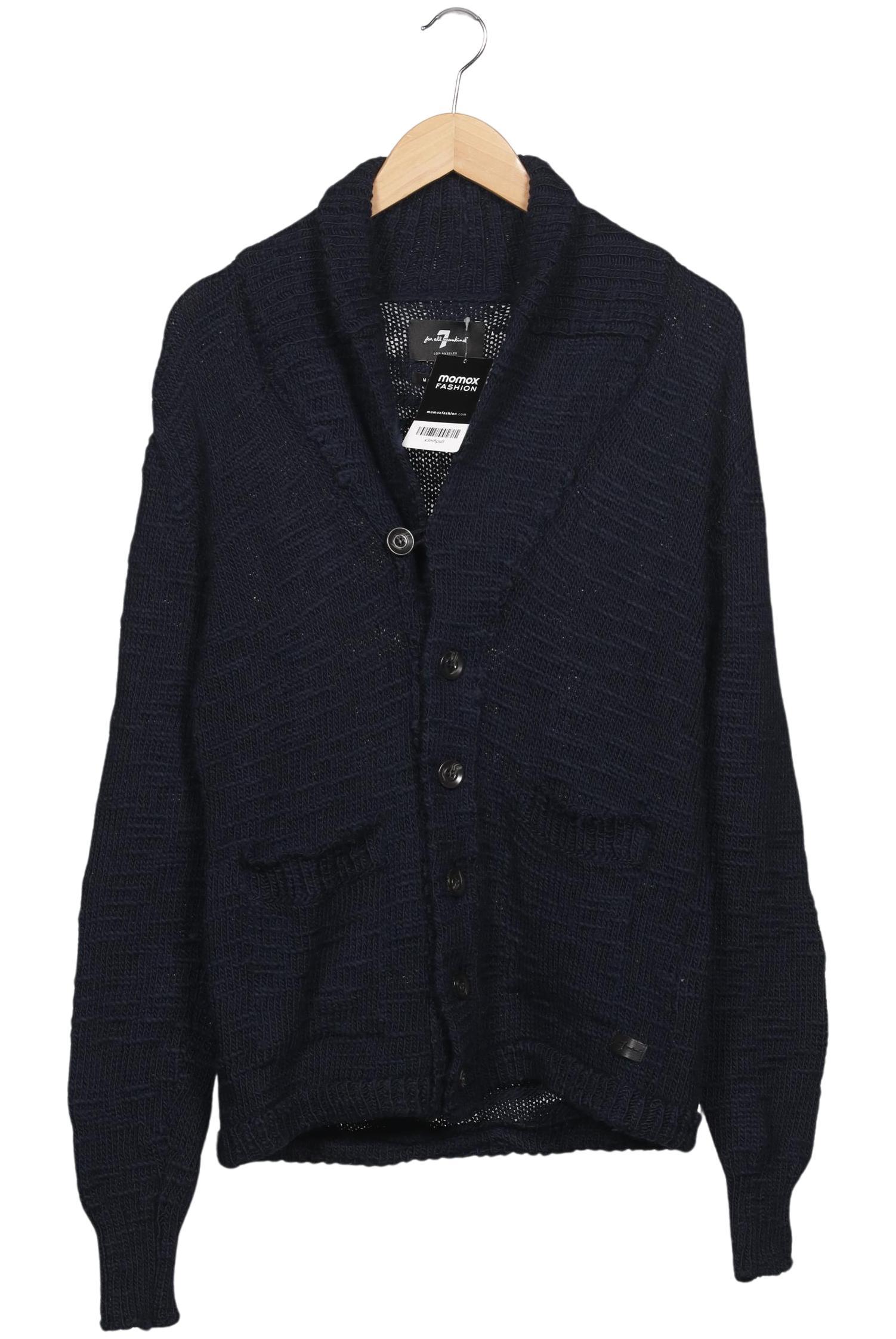 Thumbnail - 7 for all mankind Herren Strickjacke, marineblau, Gr. 46