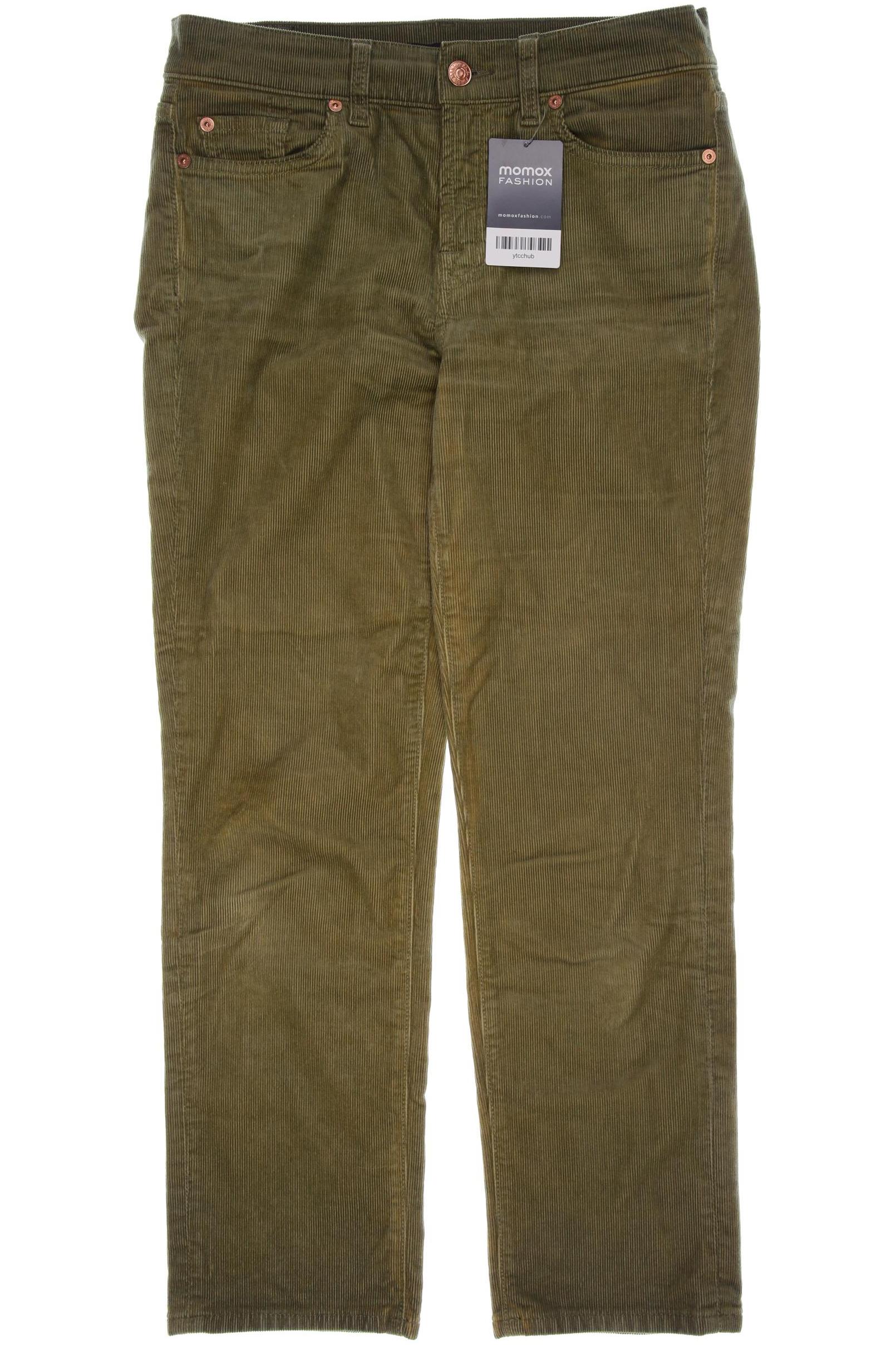 

7 for all mankind Damen Stoffhose, grün, Gr. 26