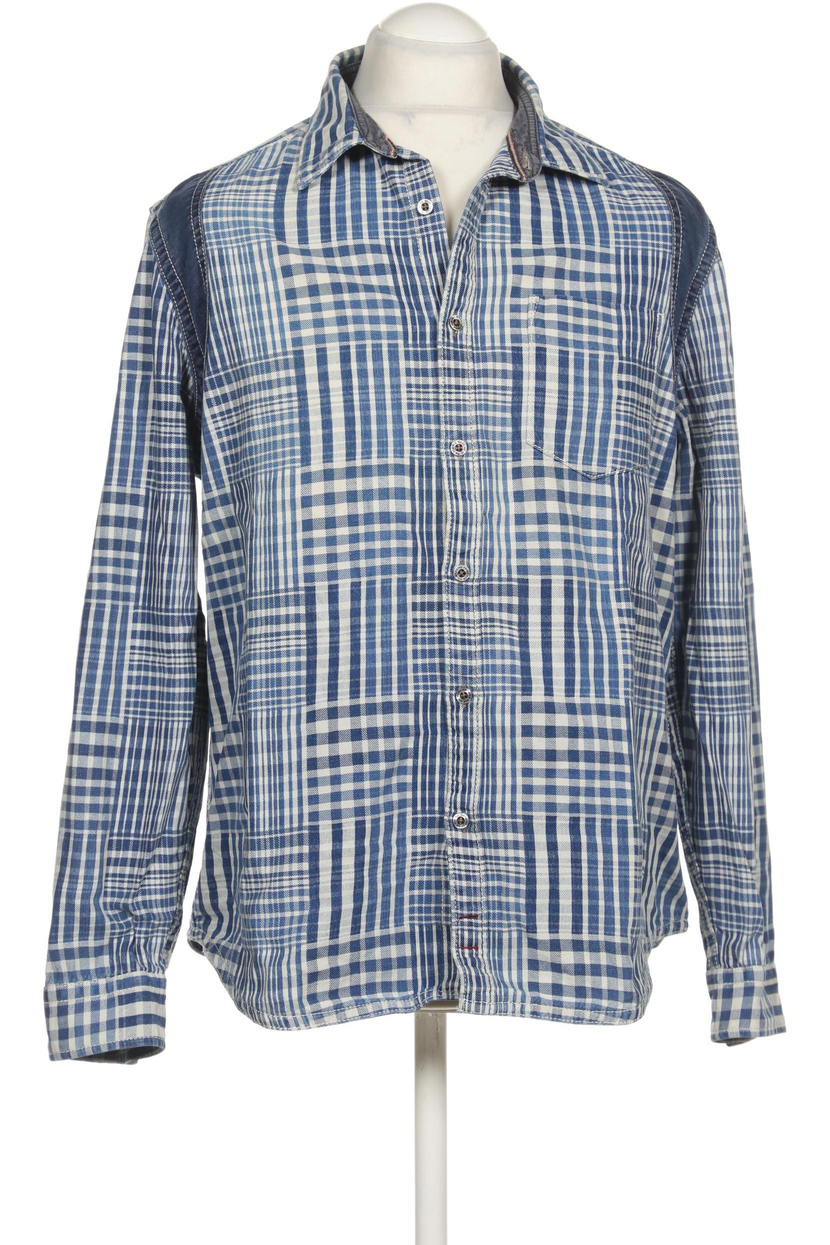 

7 for all mankind Herren Hemd, blau, Gr. 52