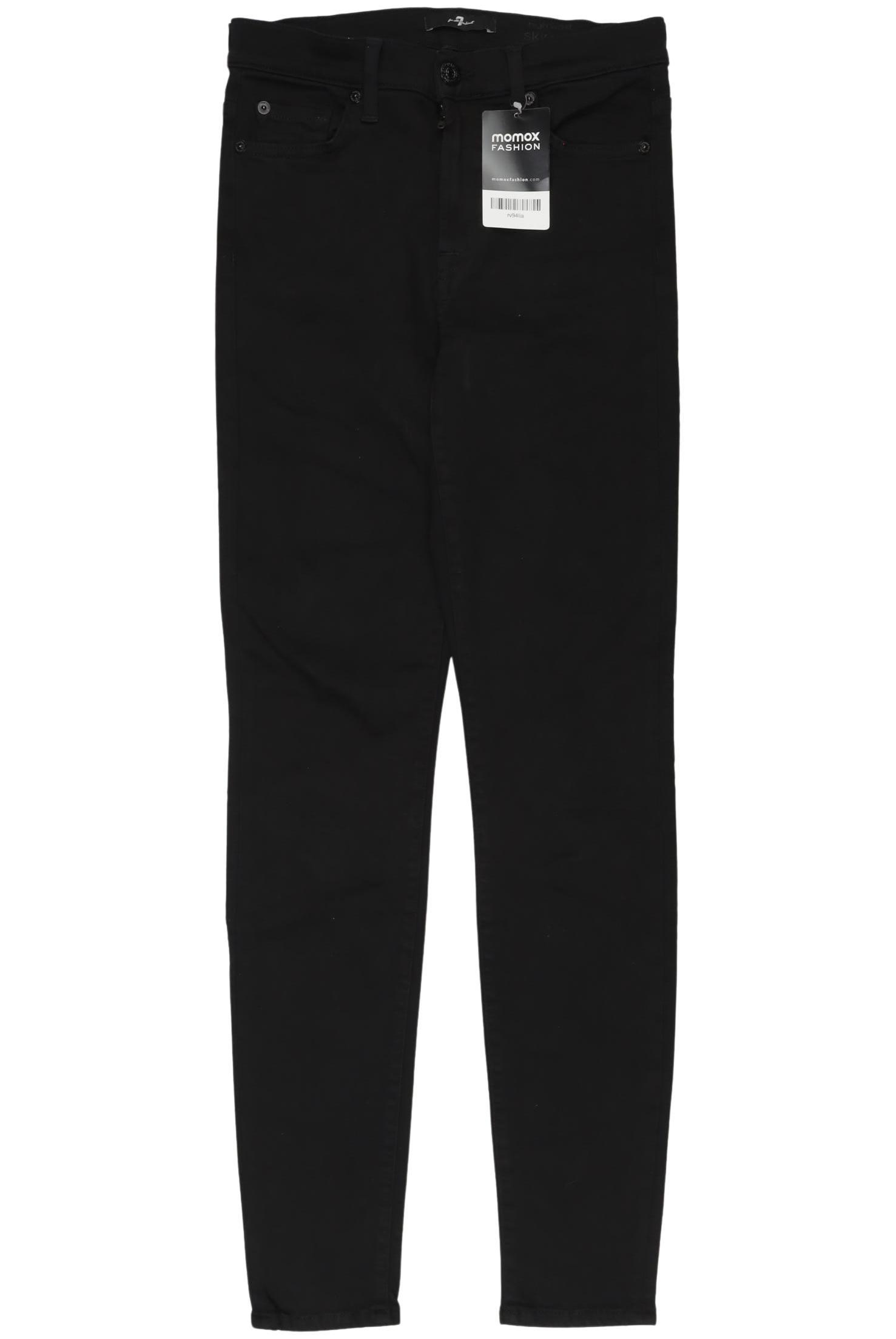 

7 for all mankind Damen Stoffhose, schwarz, Gr. 26