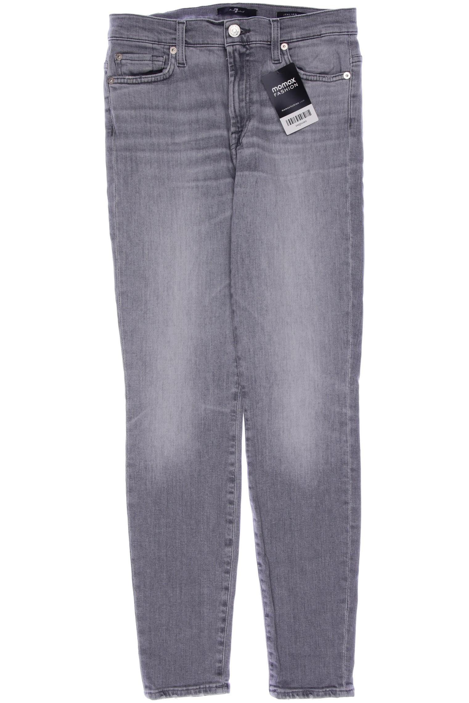 

7 for all mankind Damen Jeans, grau