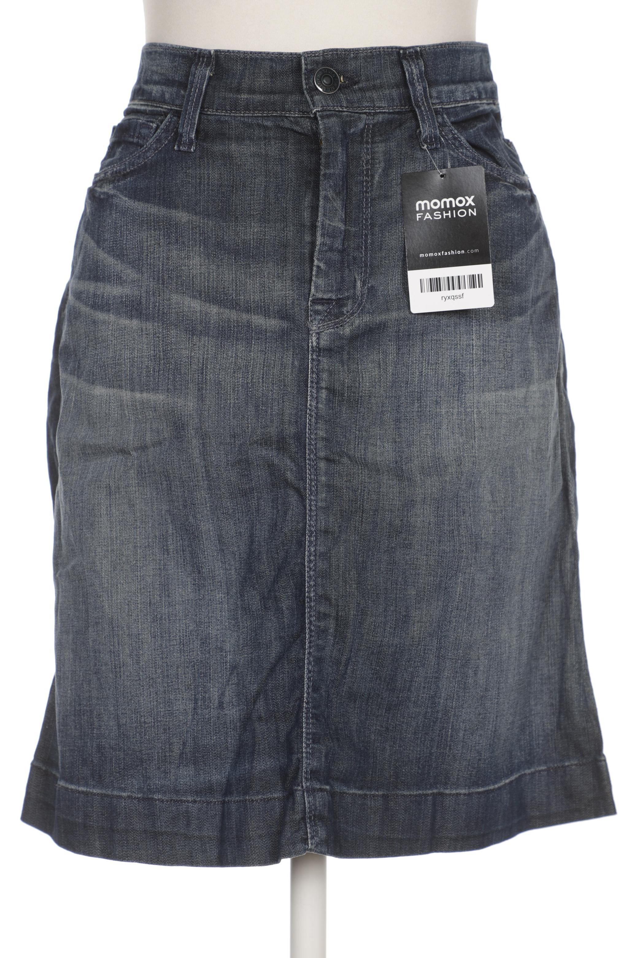 

7 for all mankind Damen Rock, marineblau, Gr. 38