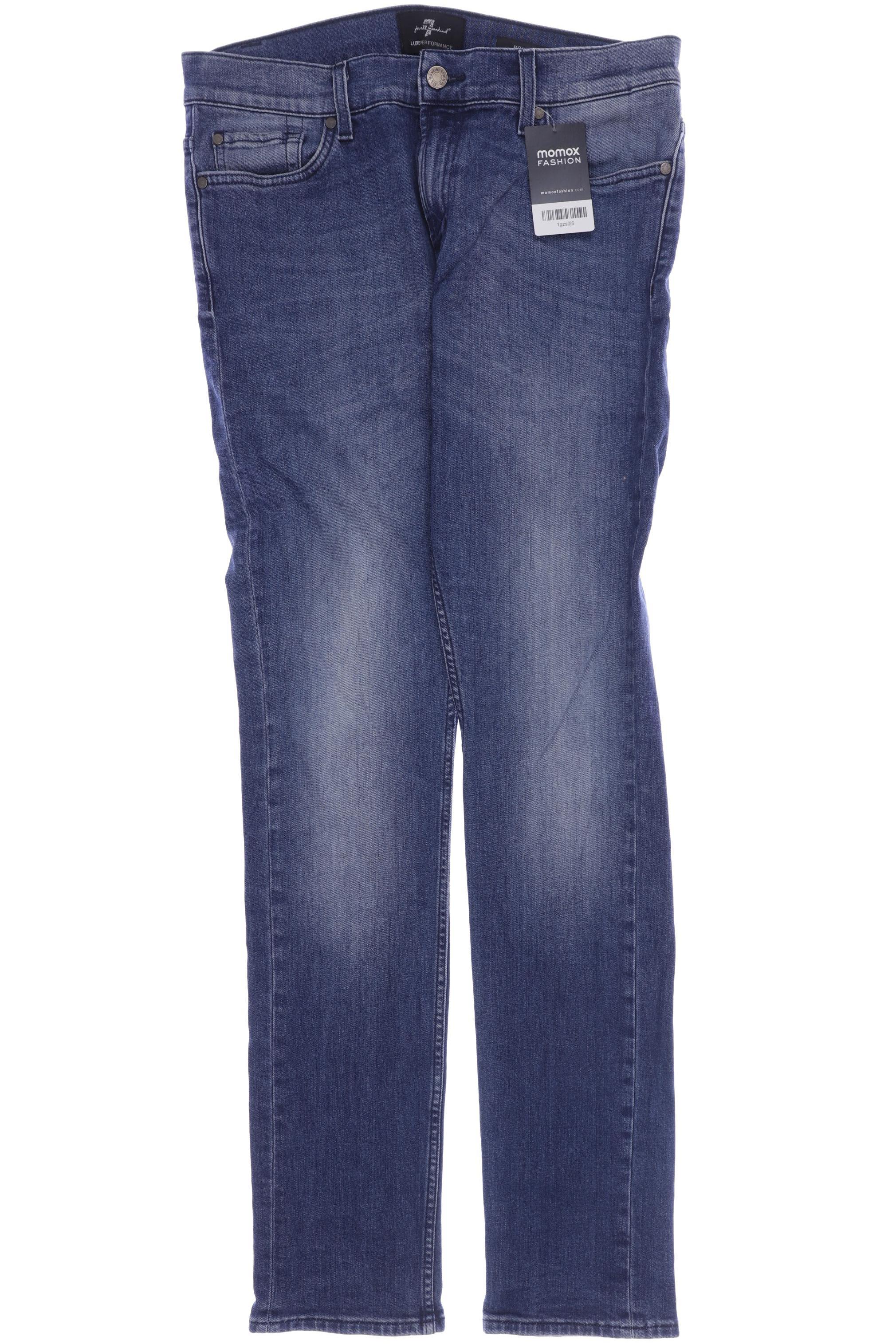 

7 for all mankind Herren Jeans, marineblau, Gr. 33