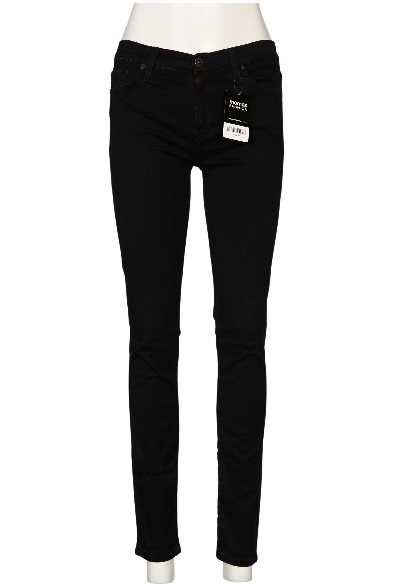 

7 for all mankind Damen Jeans, schwarz, Gr. 28