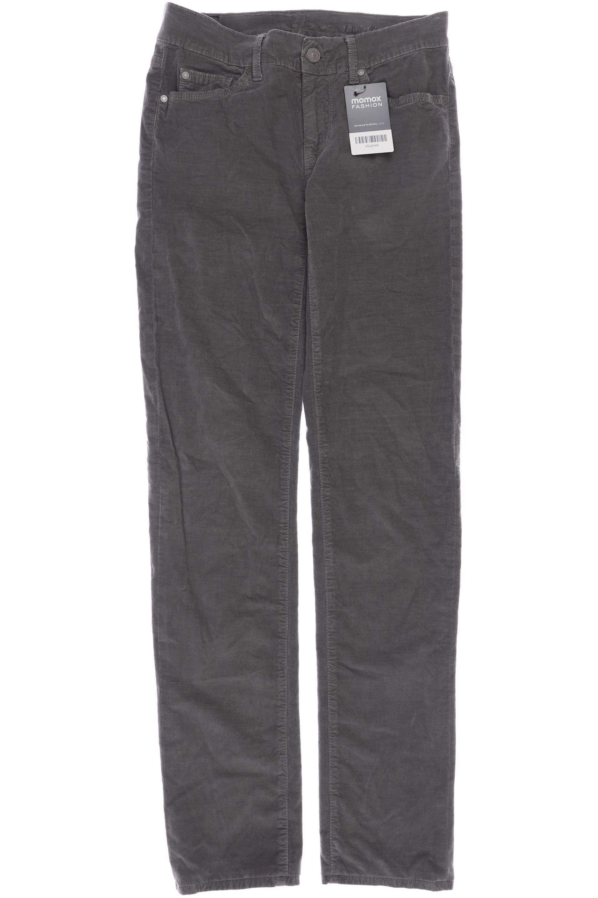 

7 for all mankind Damen Stoffhose, grau
