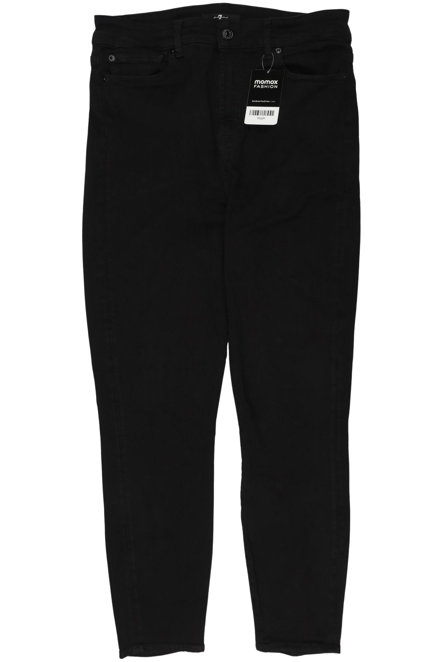 

7 for all mankind Damen Jeans, schwarz, Gr. 31