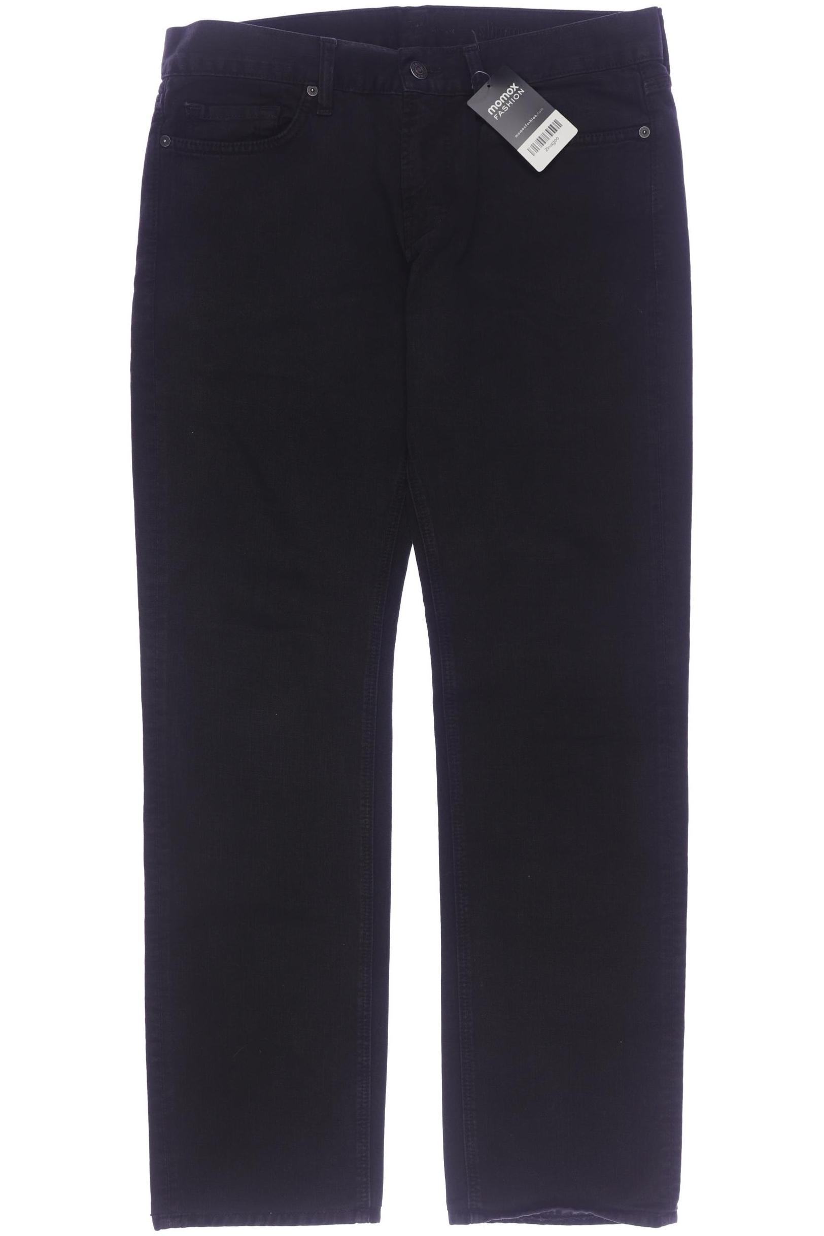 

7 for all mankind Herren Jeans, schwarz, Gr. 33