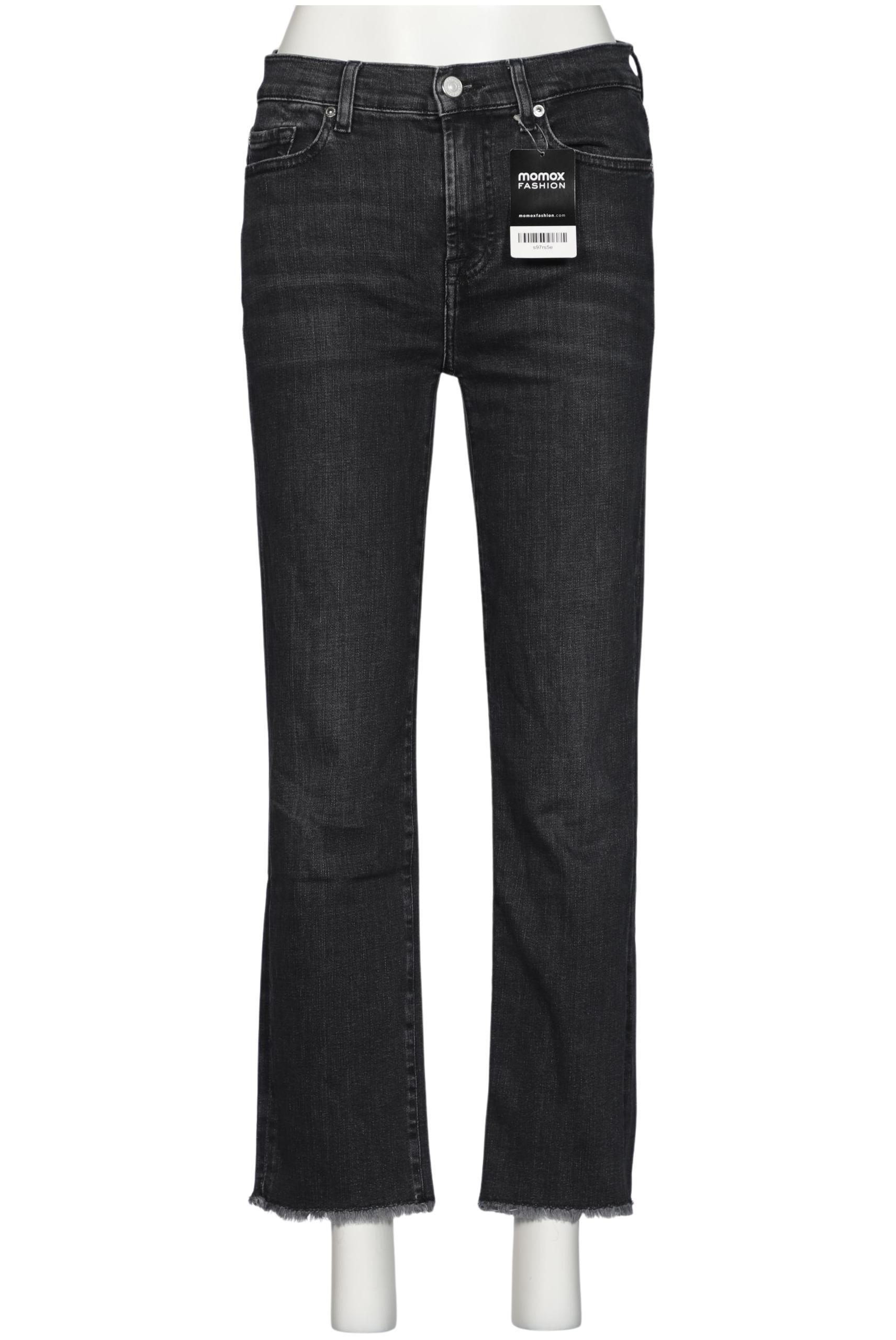 

7 for all mankind Damen Jeans, schwarz, Gr. 28