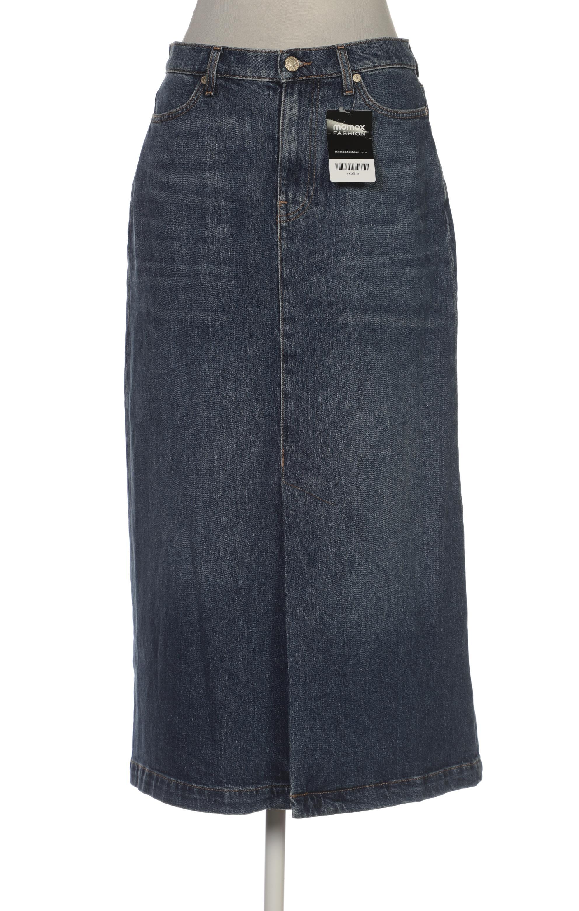 

7 for all mankind Damen Rock, blau, Gr. 28