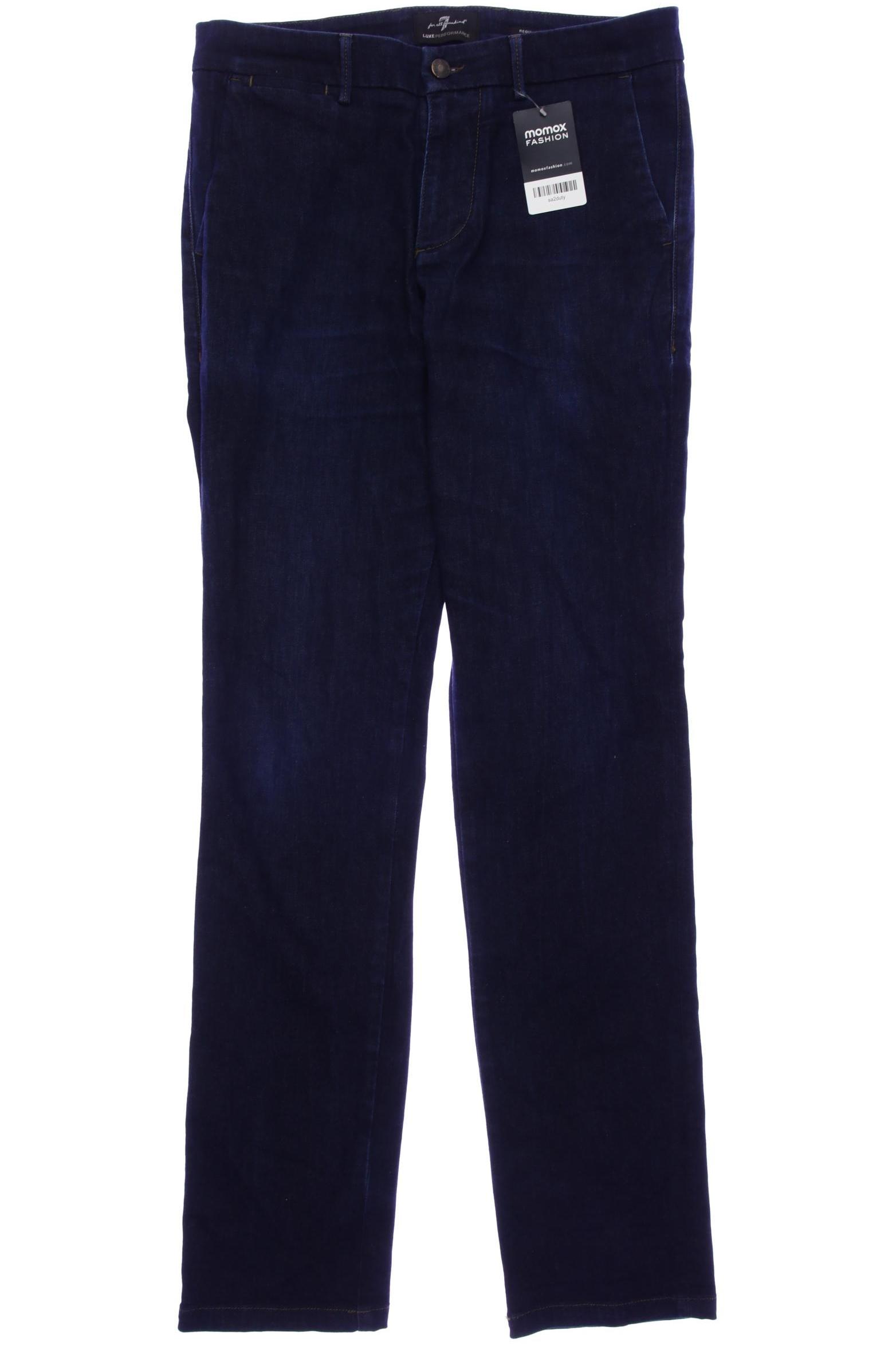 

7 for all mankind Herren Jeans, marineblau, Gr. 31