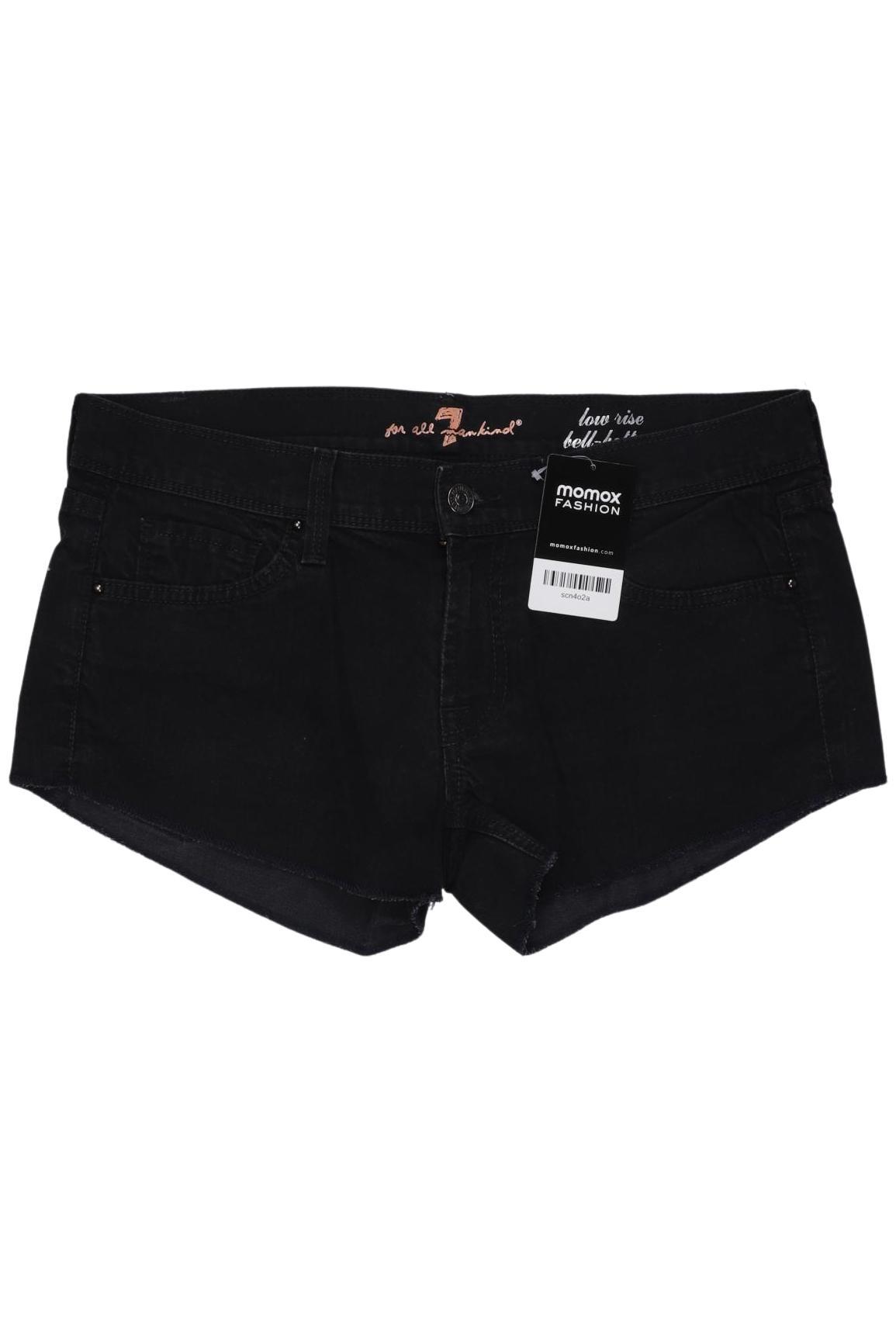 

7 for all mankind Damen Shorts, schwarz, Gr. 29