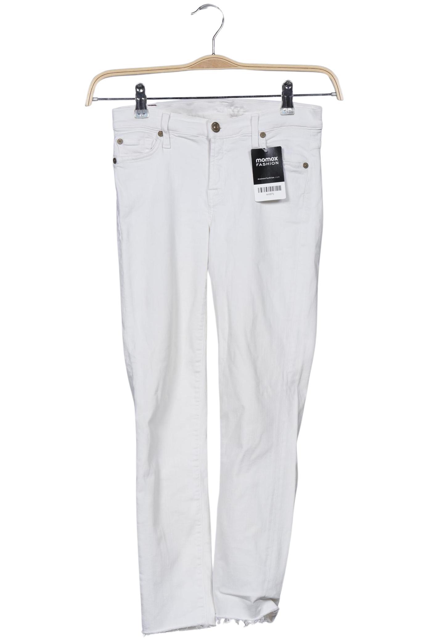 

7 for all mankind Damen Jeans, weiß, Gr. 26