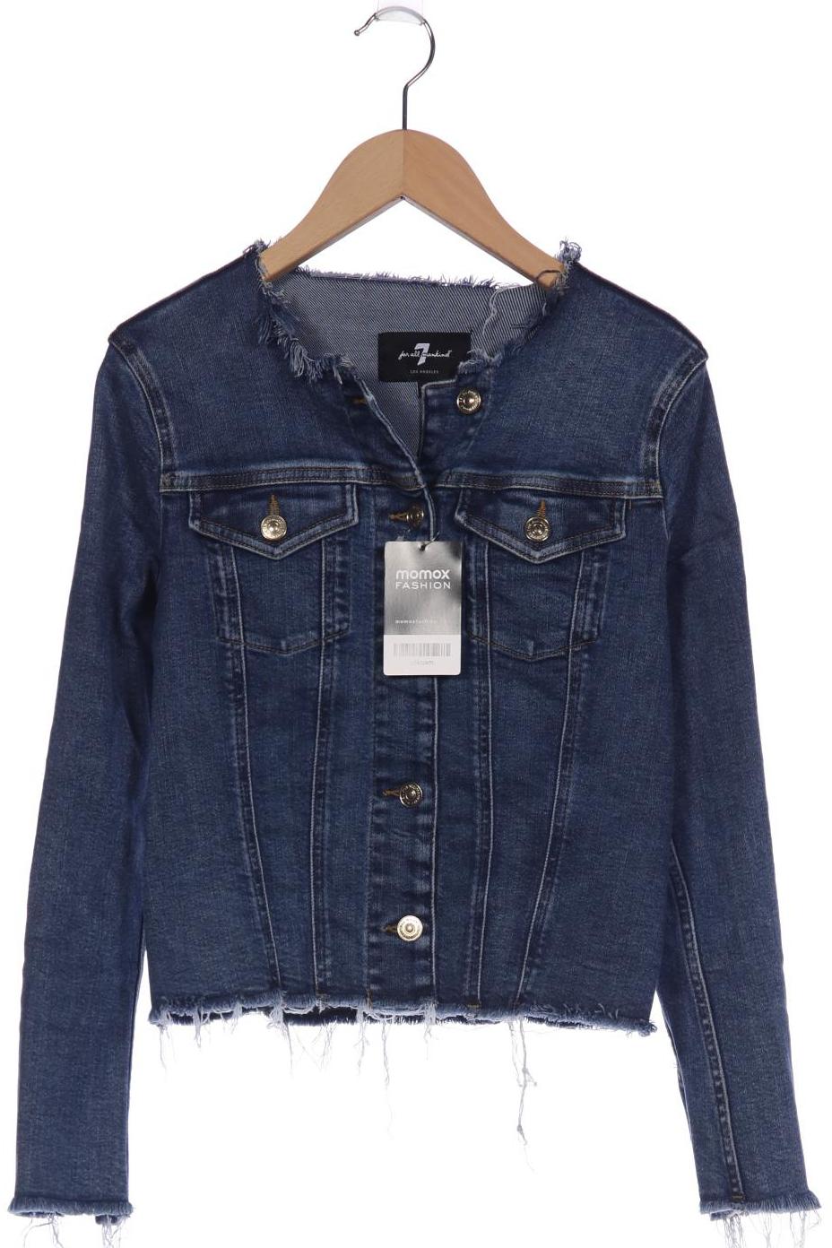 

7 for all mankind Damen Jacke, blau, Gr. 34