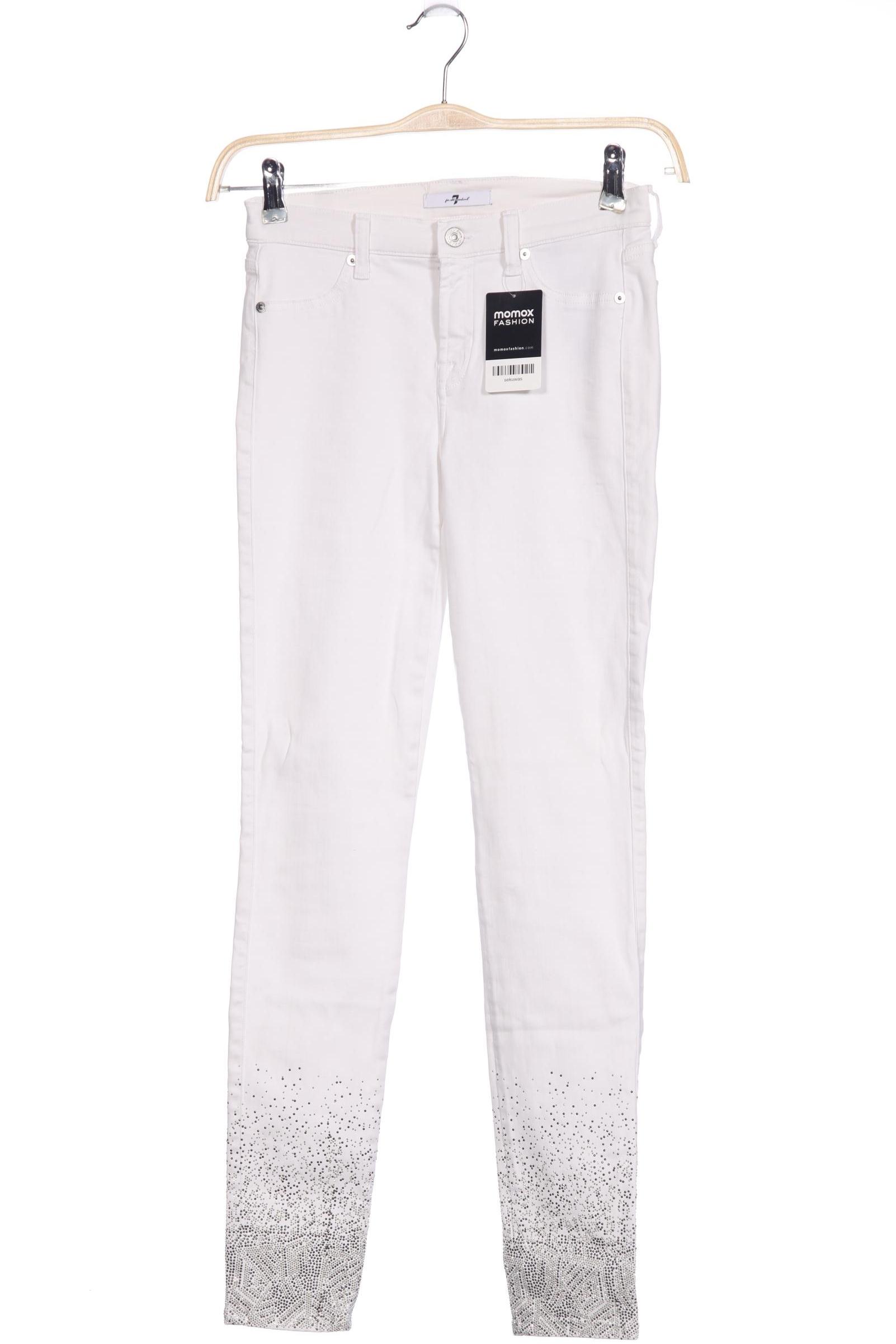 

7 for all mankind Damen Jeans, weiß, Gr. 27