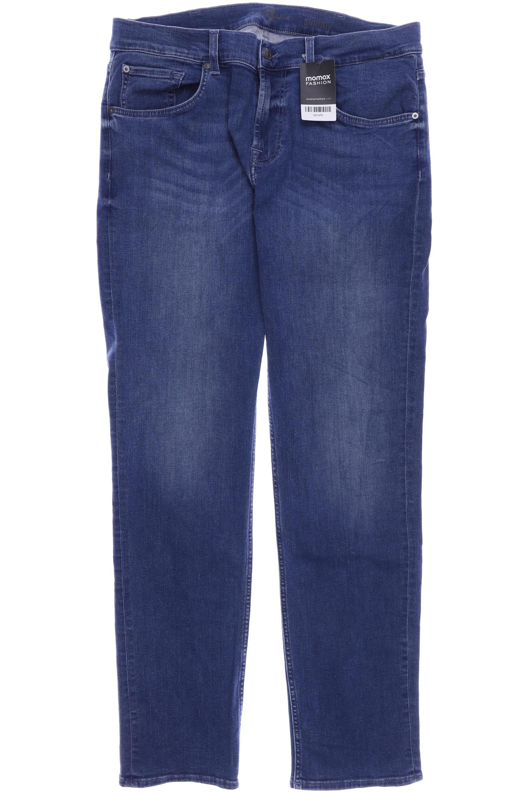 

7 for all mankind Herren Jeans, blau, Gr. 36