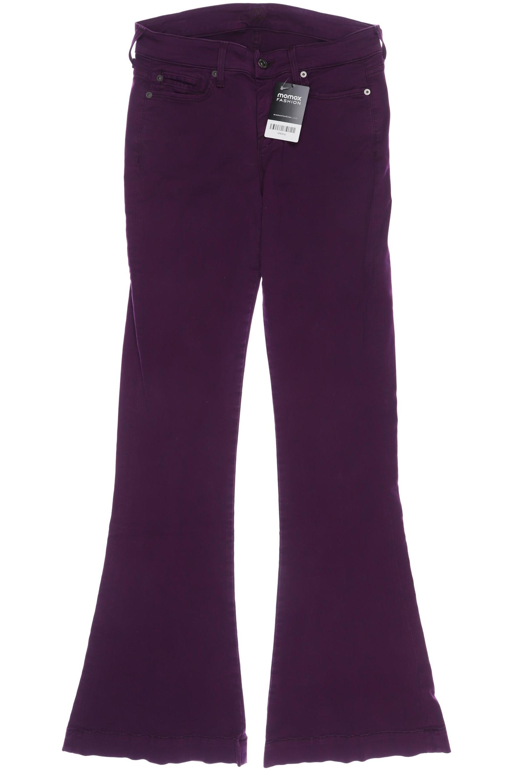 

7 for all mankind Damen Jeans, bordeaux