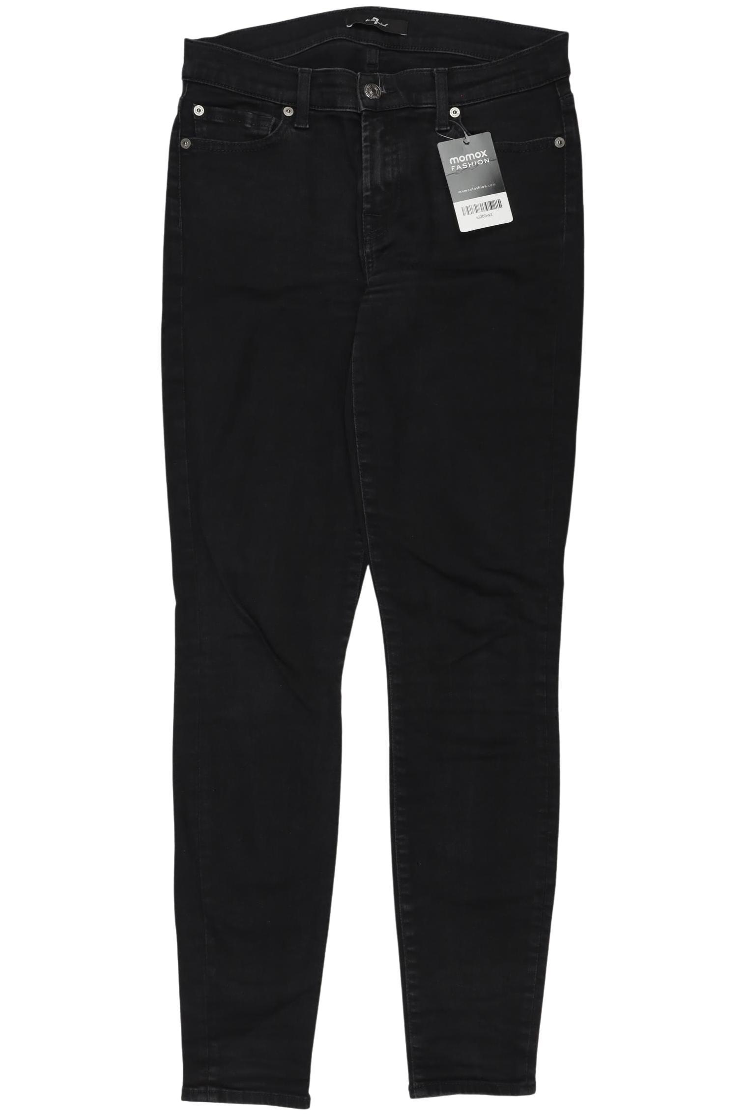 

7 for all mankind Damen Jeans, schwarz, Gr. 29