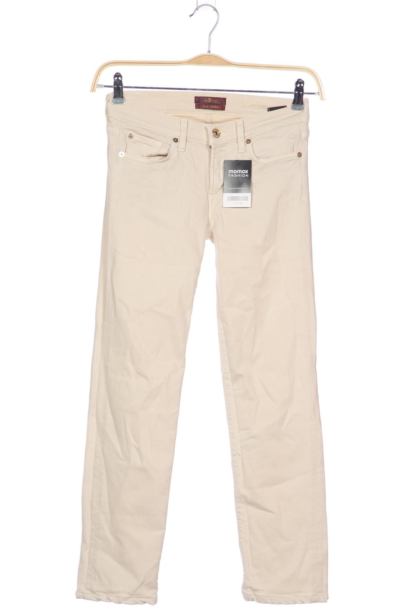 

7 for all mankind Damen Jeans, beige, Gr. 27