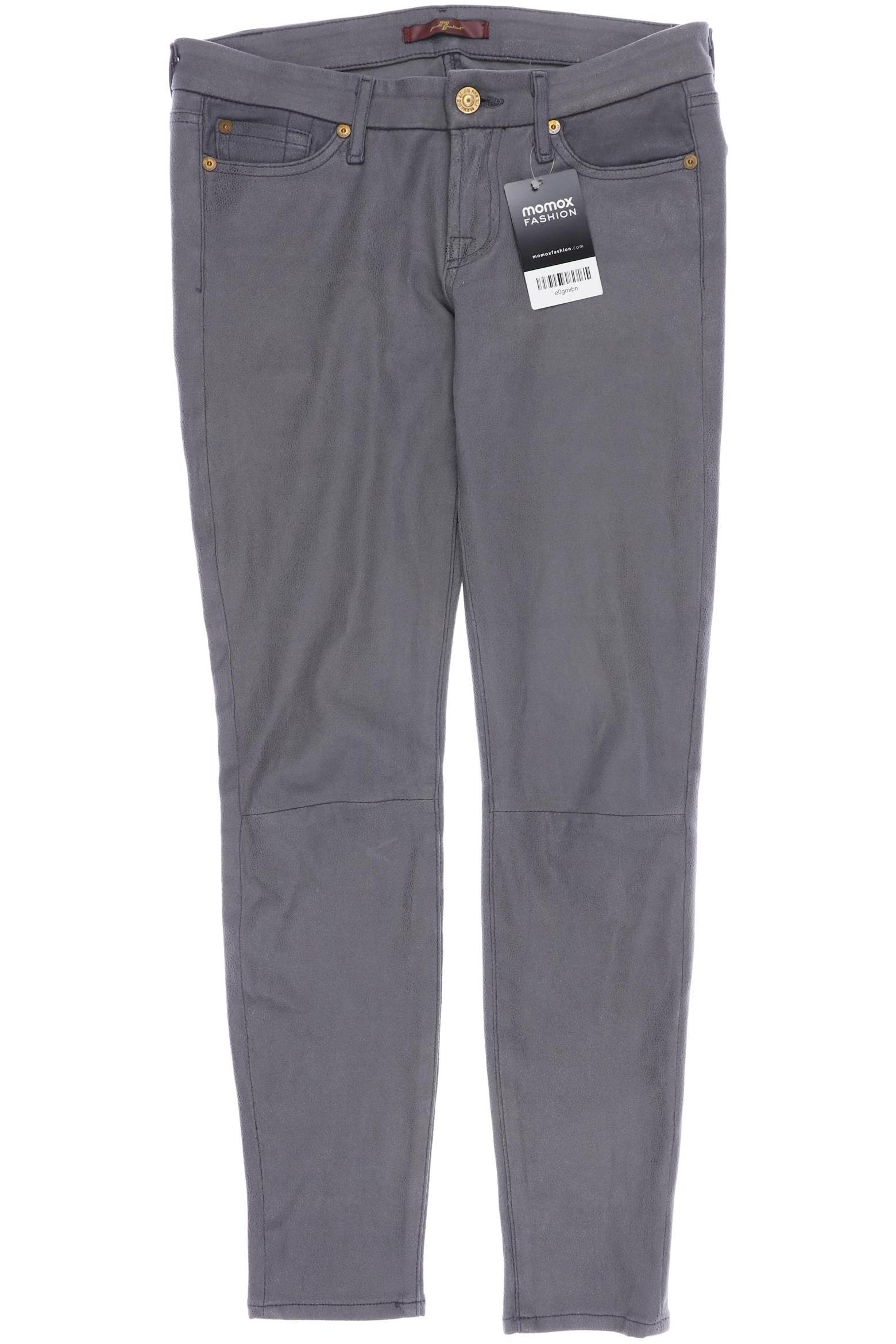 

7 for all mankind Damen Stoffhose, grau, Gr. 26