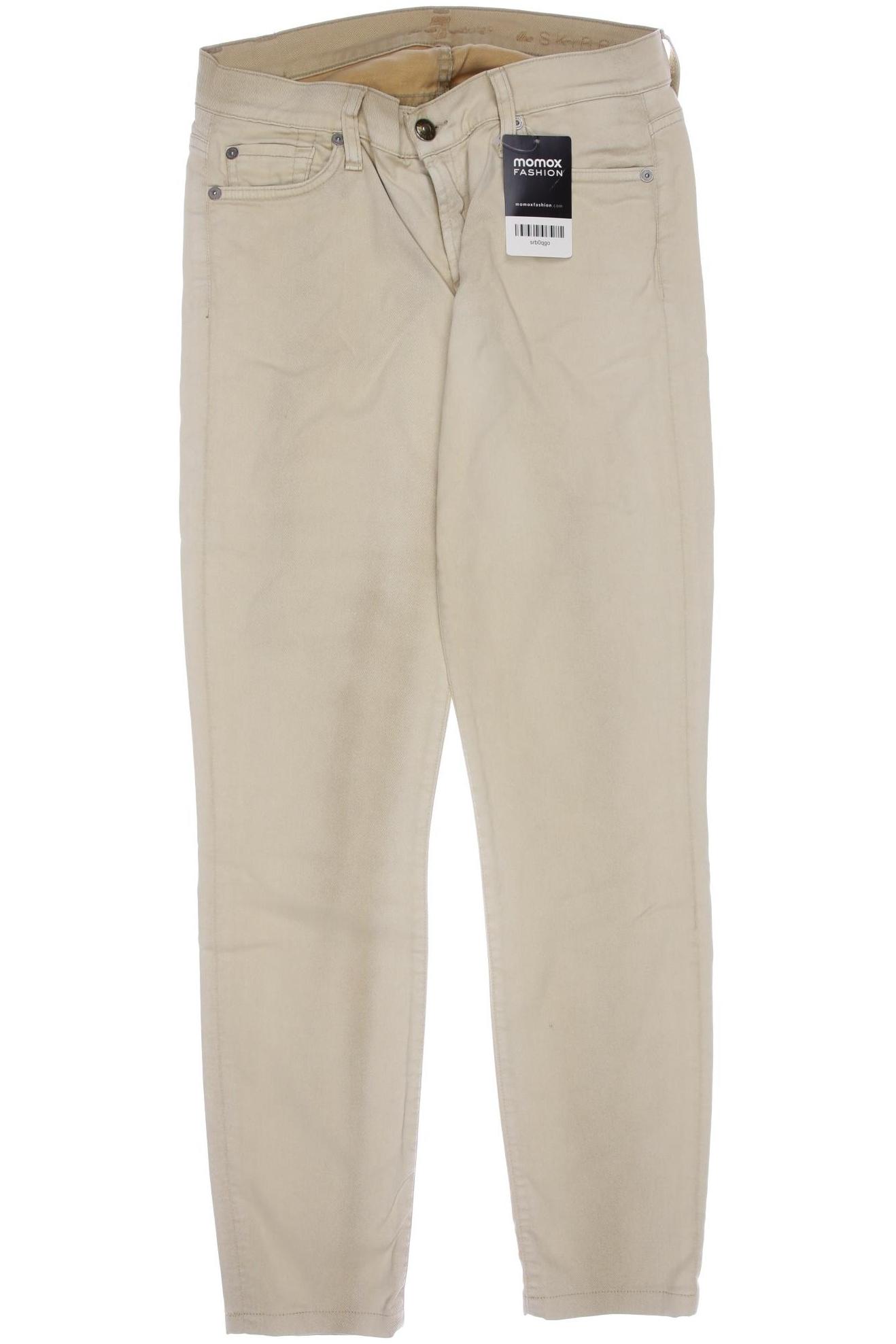 Thumbnail - 7 for all mankind Damen Jeans, beige, Gr. 27