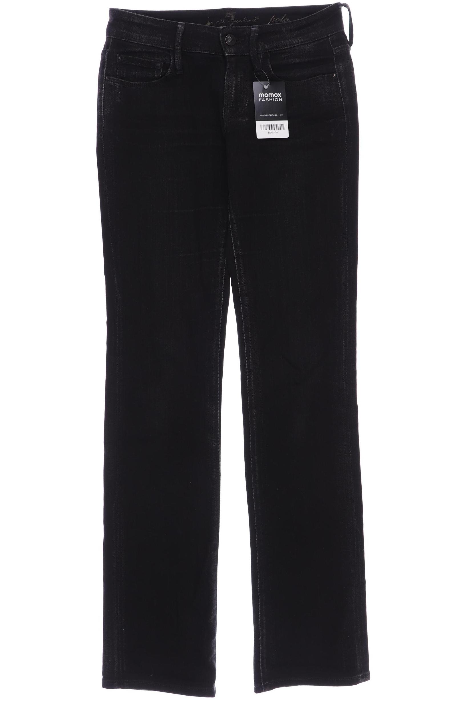 

7 for all mankind Damen Jeans, schwarz