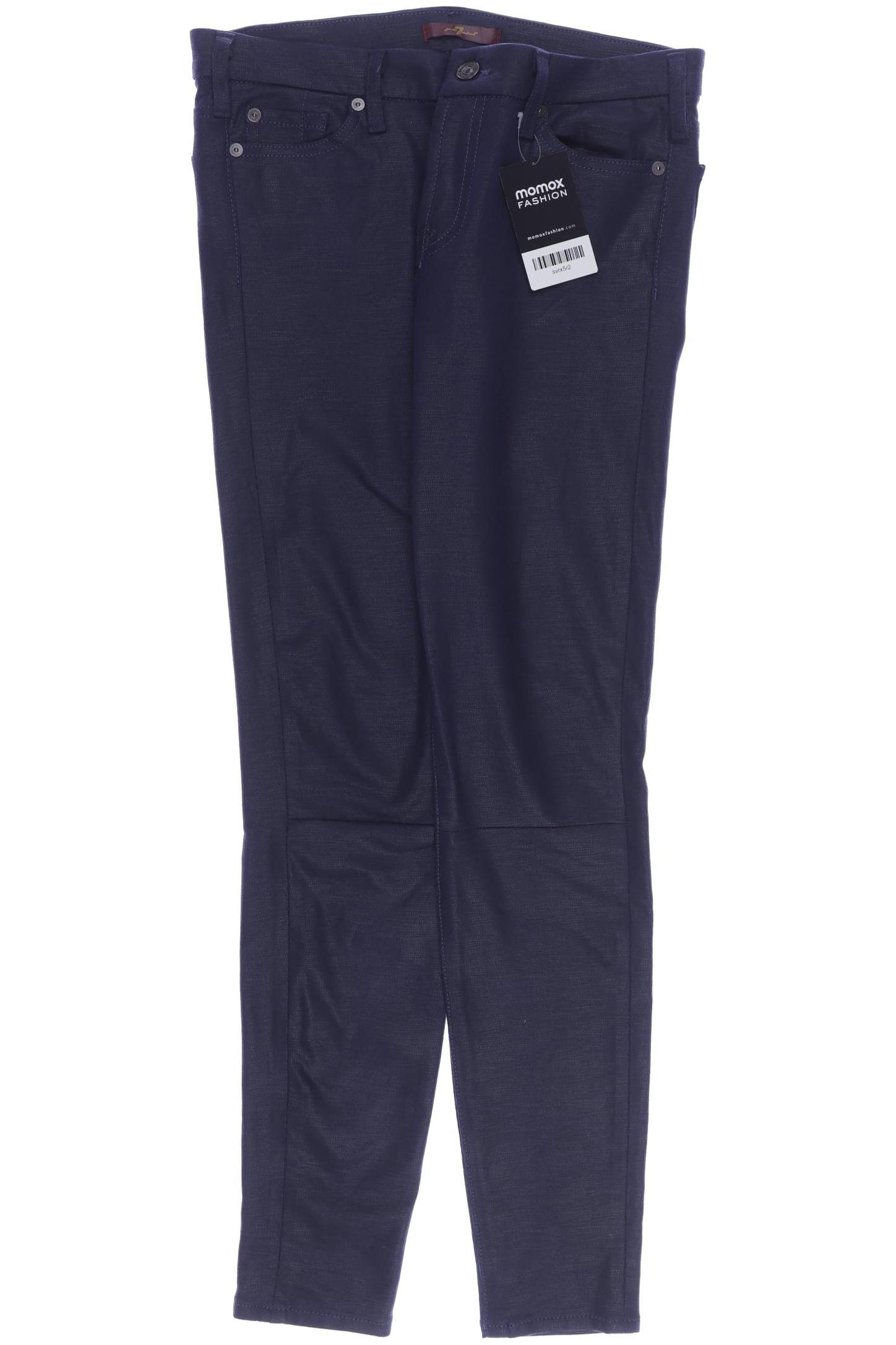 

7 for all mankind Damen Stoffhose, marineblau