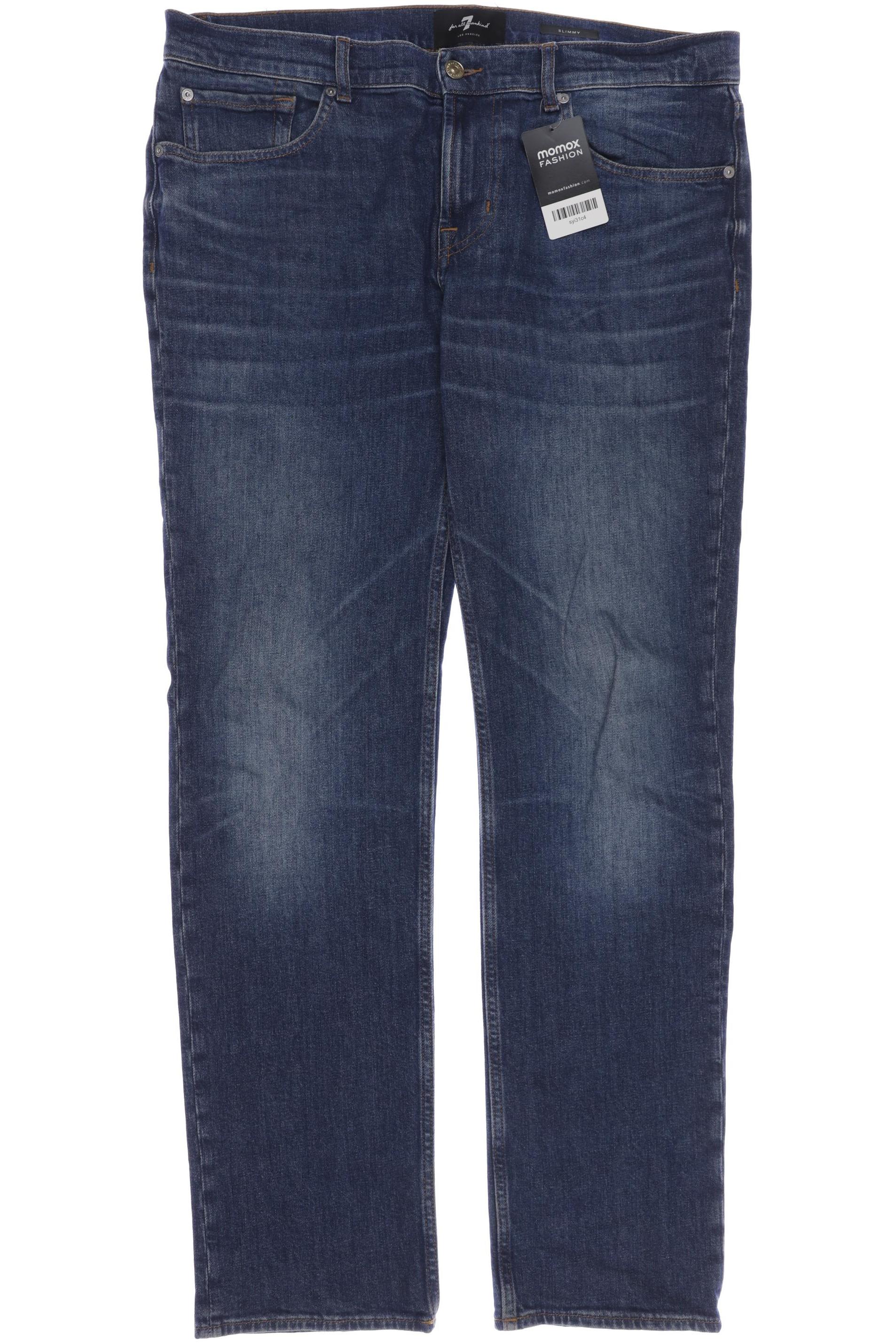 

7 for all mankind Herren Jeans, blau, Gr. 33