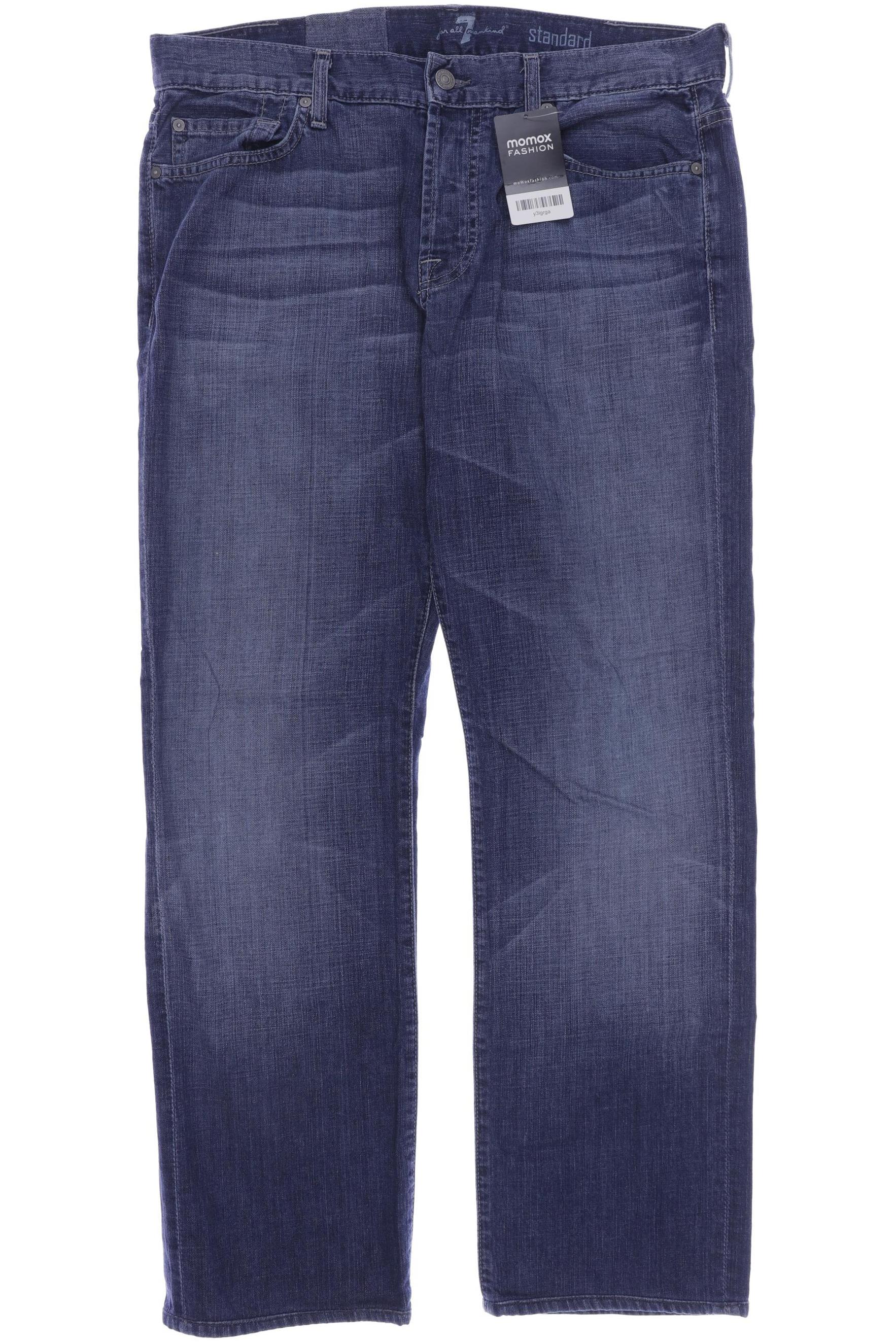 

7 for all mankind Herren Jeans, blau