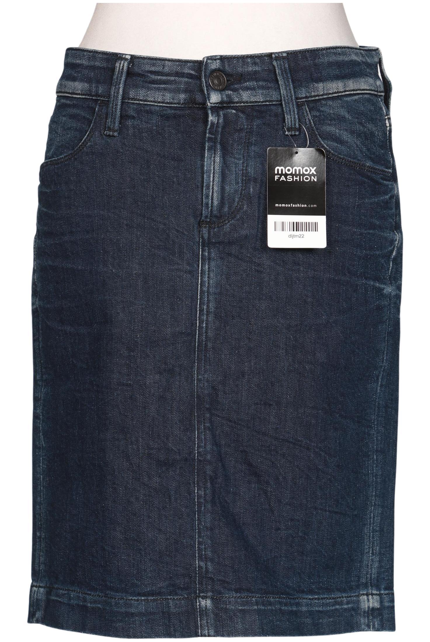 

7 for all mankind Damen Rock, blau, Gr. 28