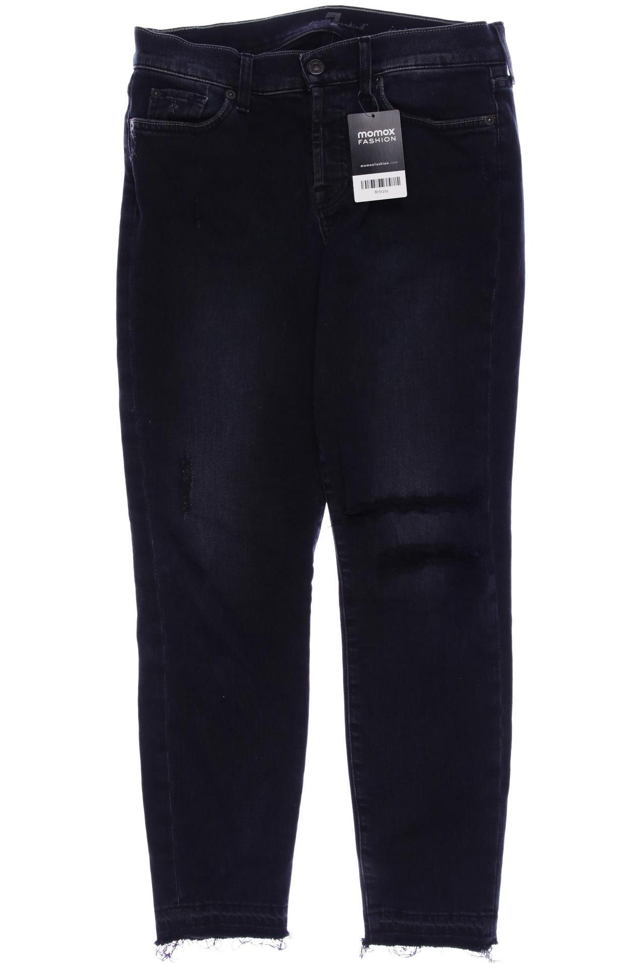 

7 for all mankind Damen Jeans, schwarz, Gr. 26