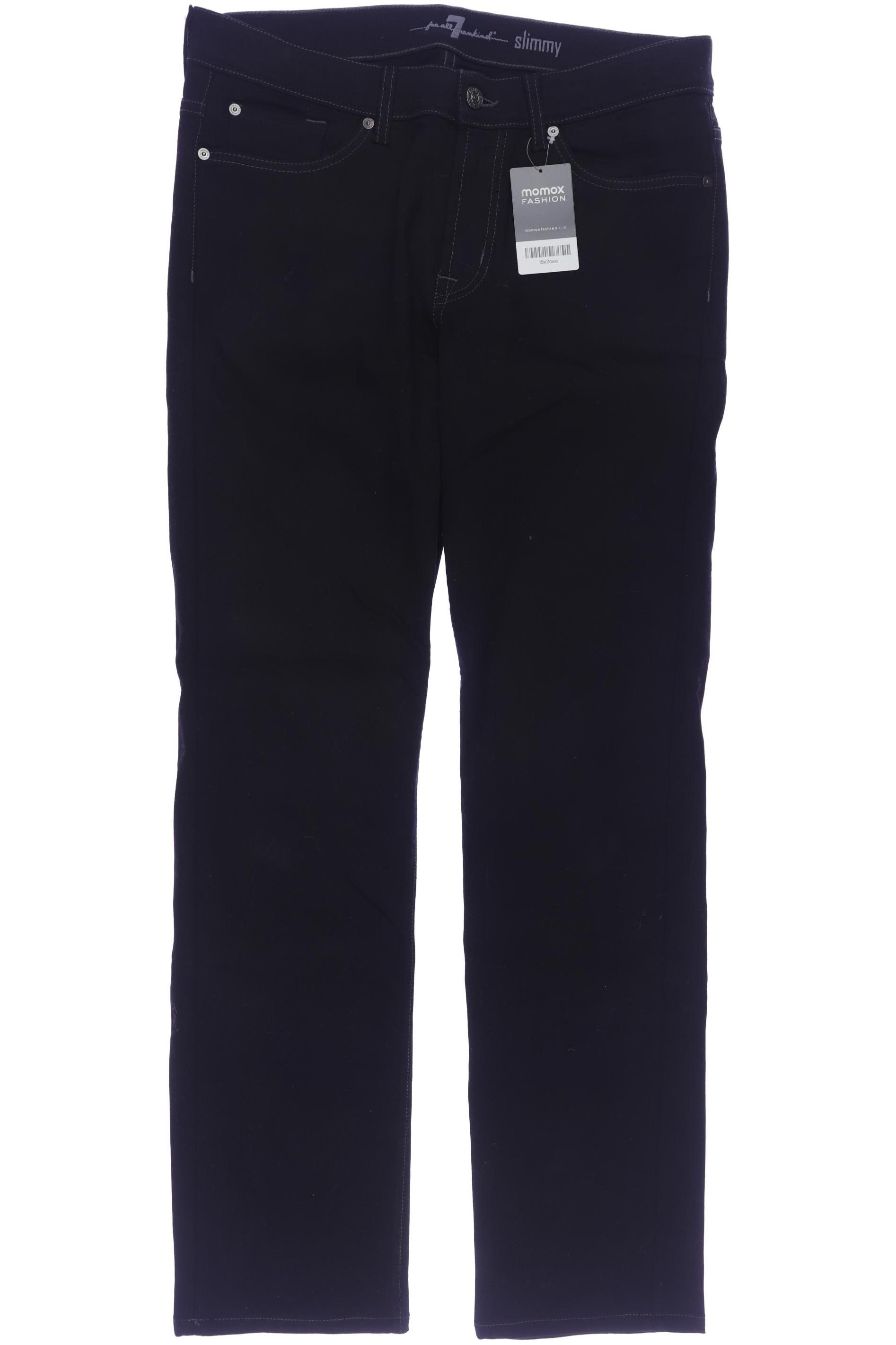 

7 for all mankind Herren Jeans, schwarz, Gr. 33