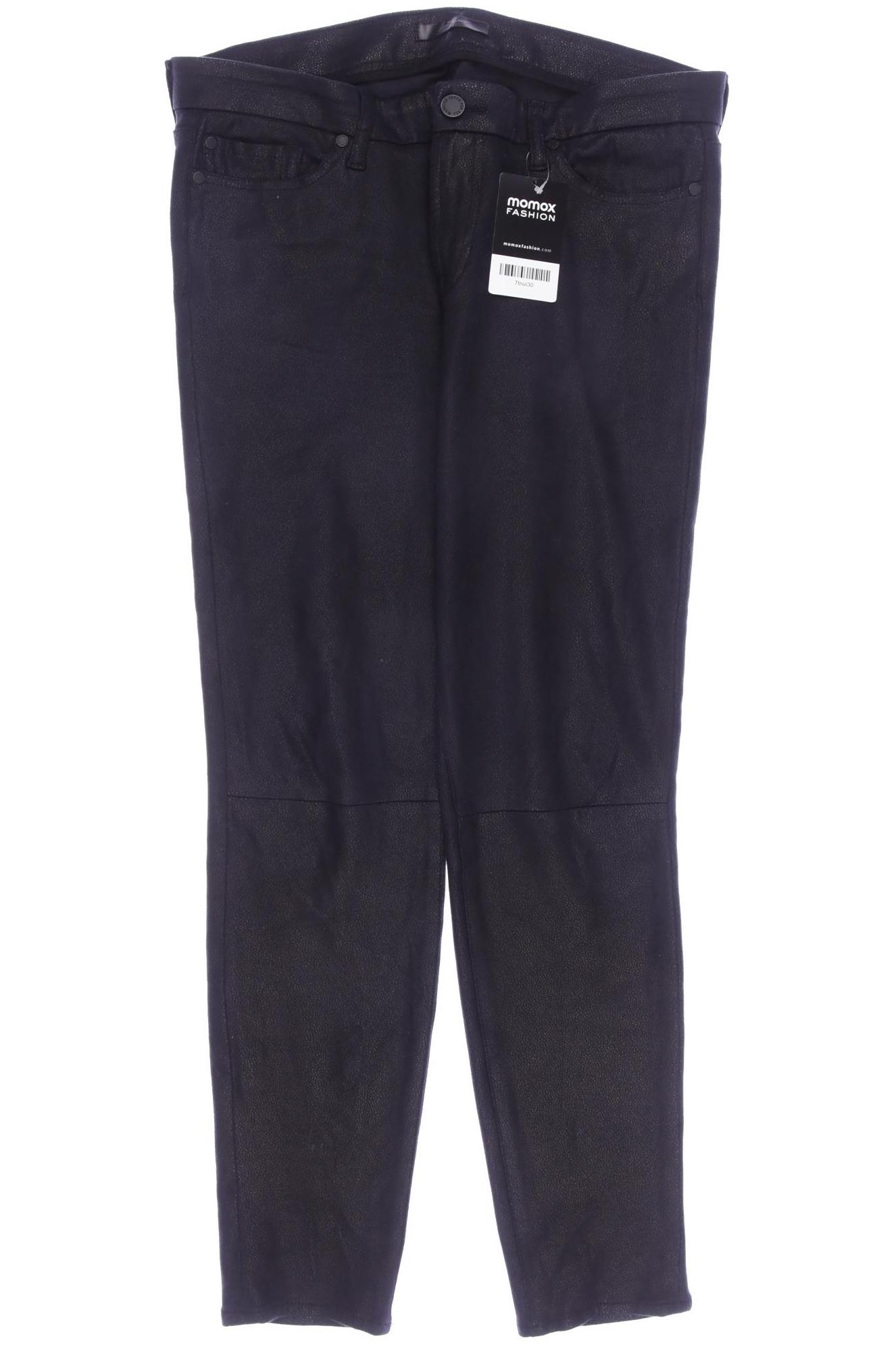 

7 for all mankind Damen Stoffhose, schwarz, Gr. 31