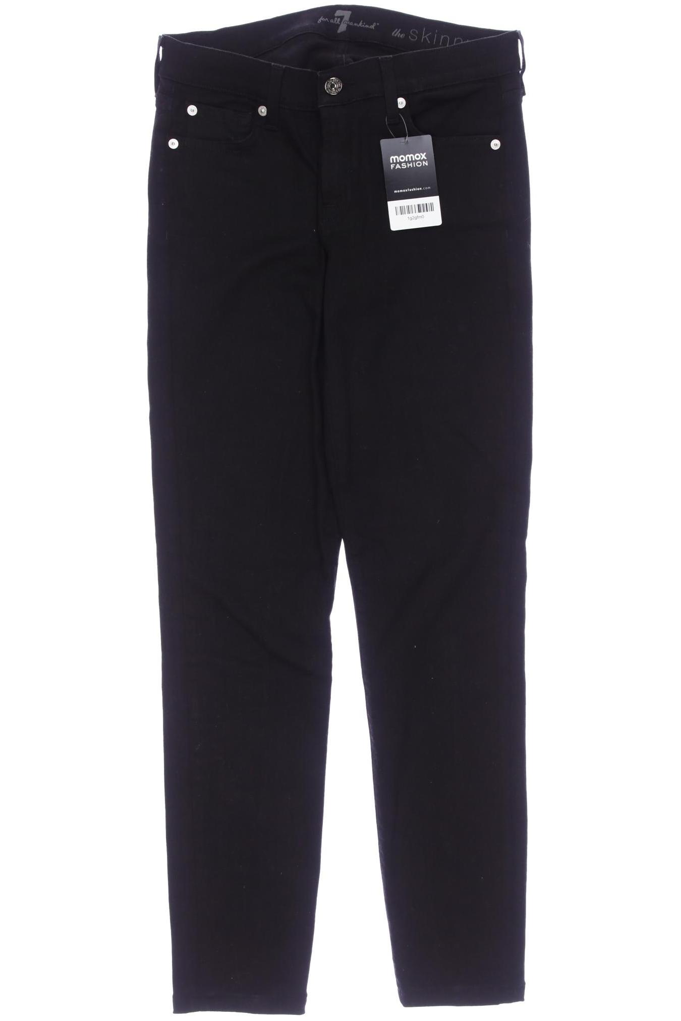 

7 for all mankind Damen Jeans, schwarz, Gr. 27