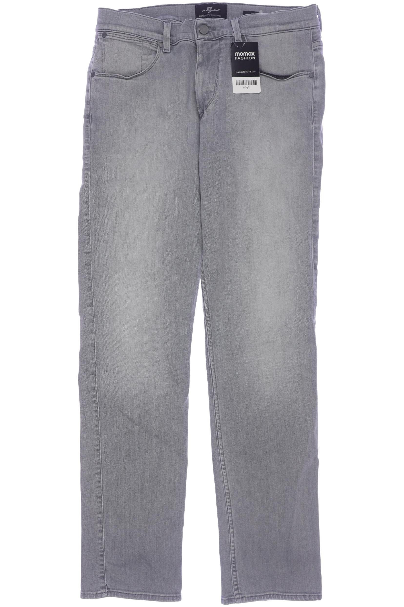 

7 for all mankind Herren Jeans, grau, Gr. 31