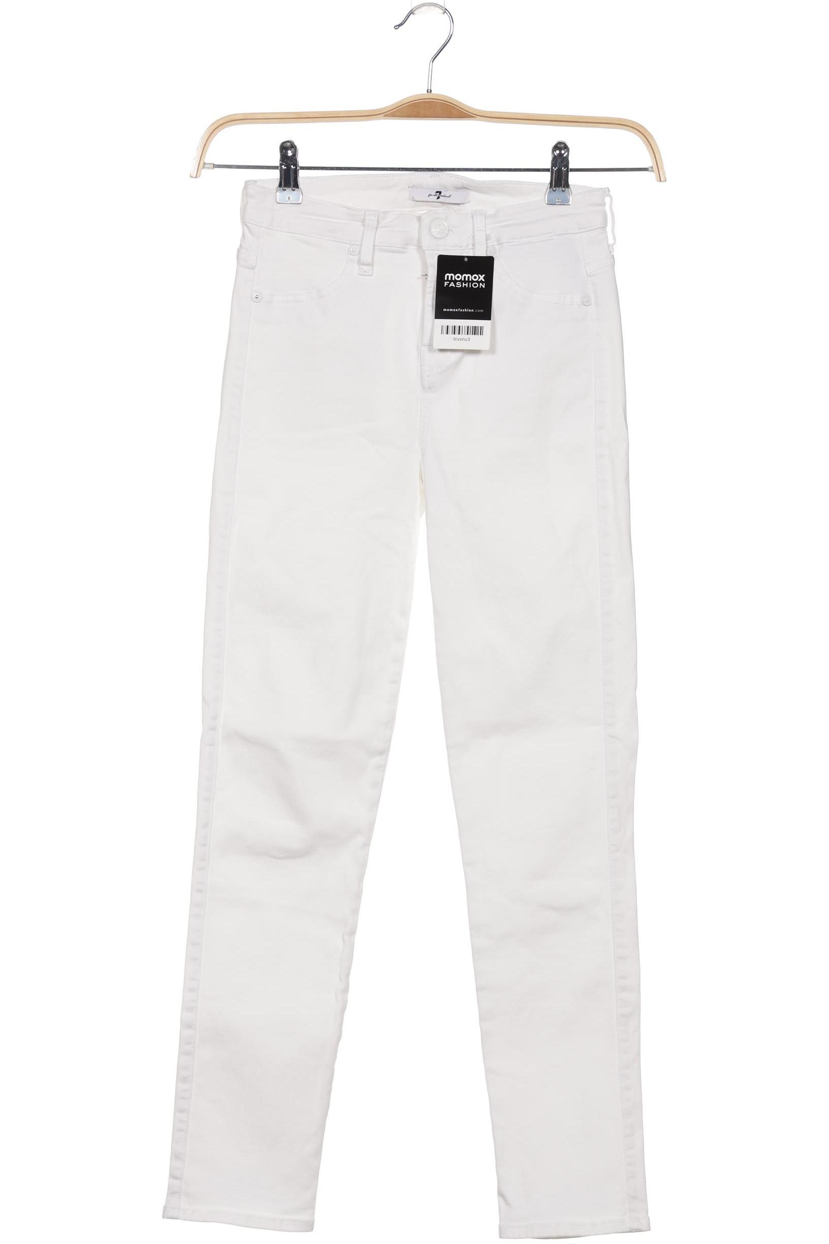 

7 for all mankind Damen Jeans, weiß, Gr. 25