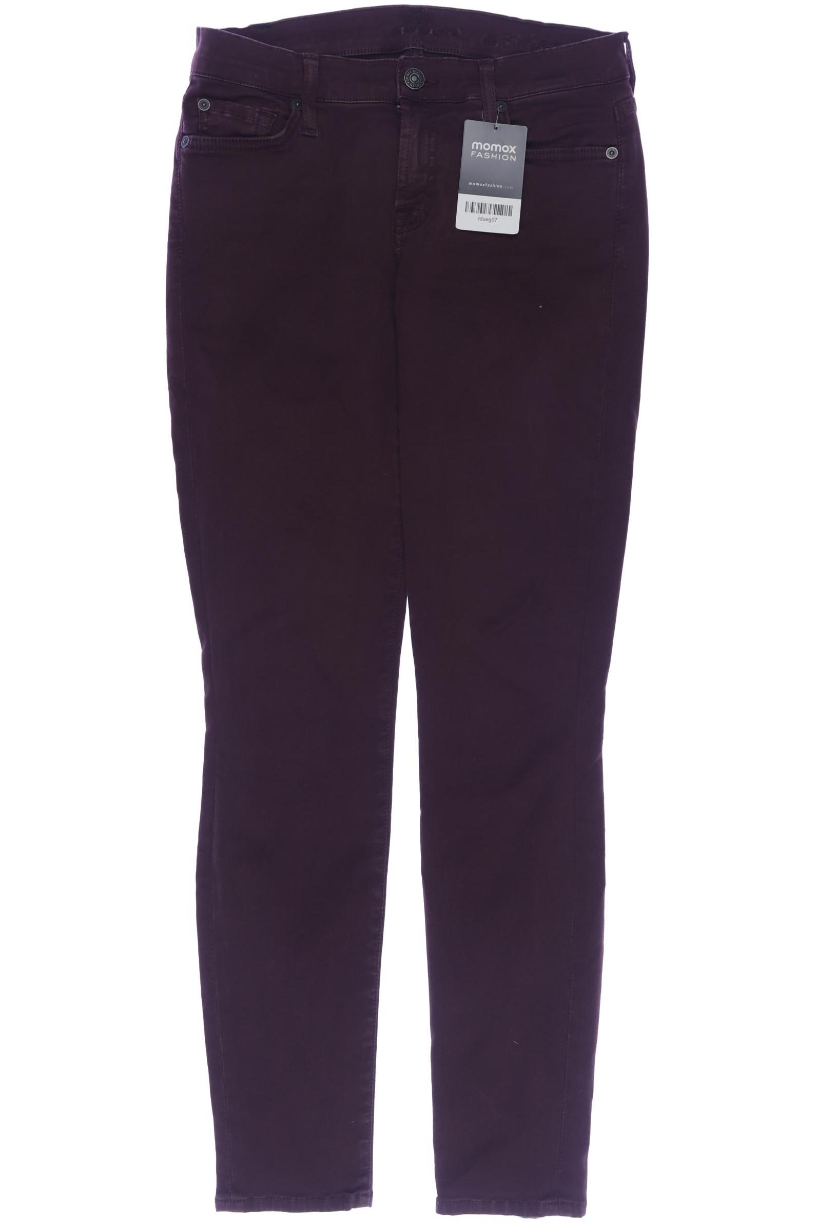 

7 for all mankind Damen Jeans, bordeaux, Gr. 25