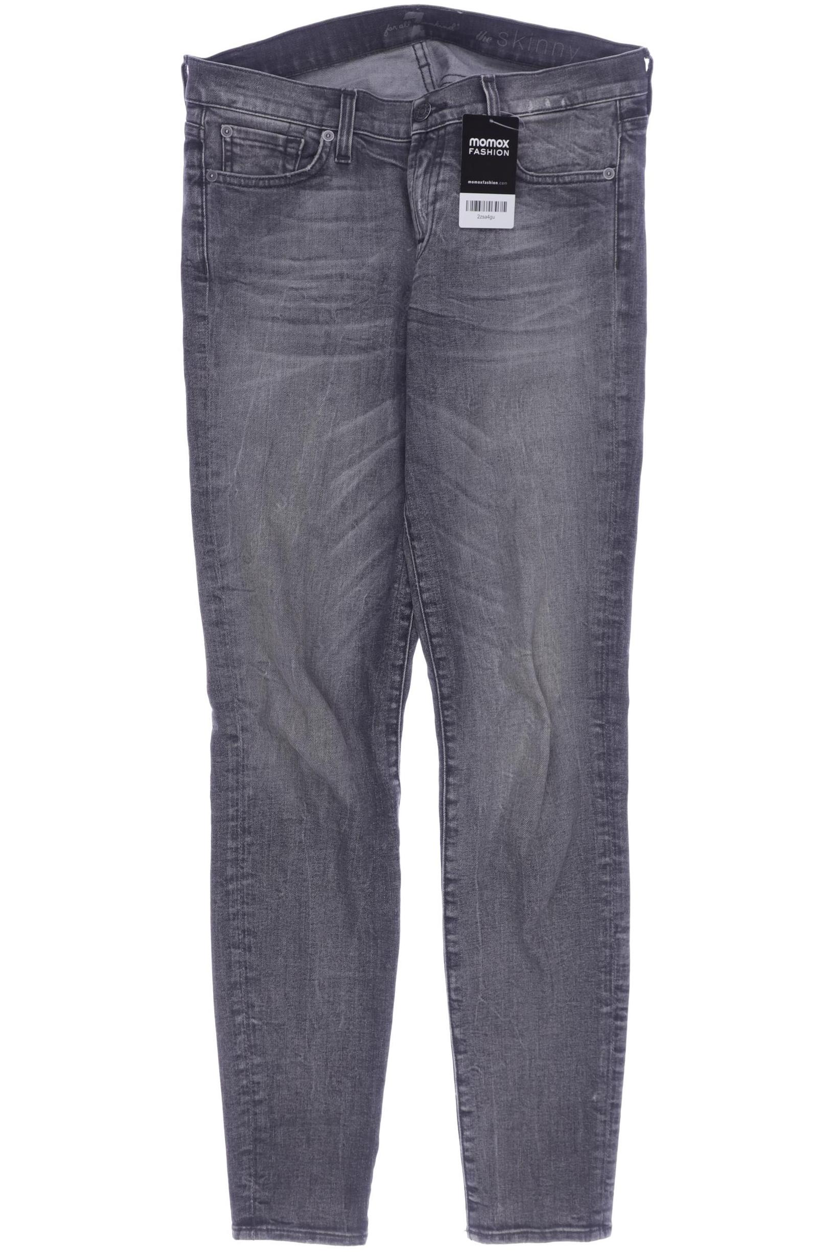 

7 for all mankind Damen Jeans, grau, Gr. 28